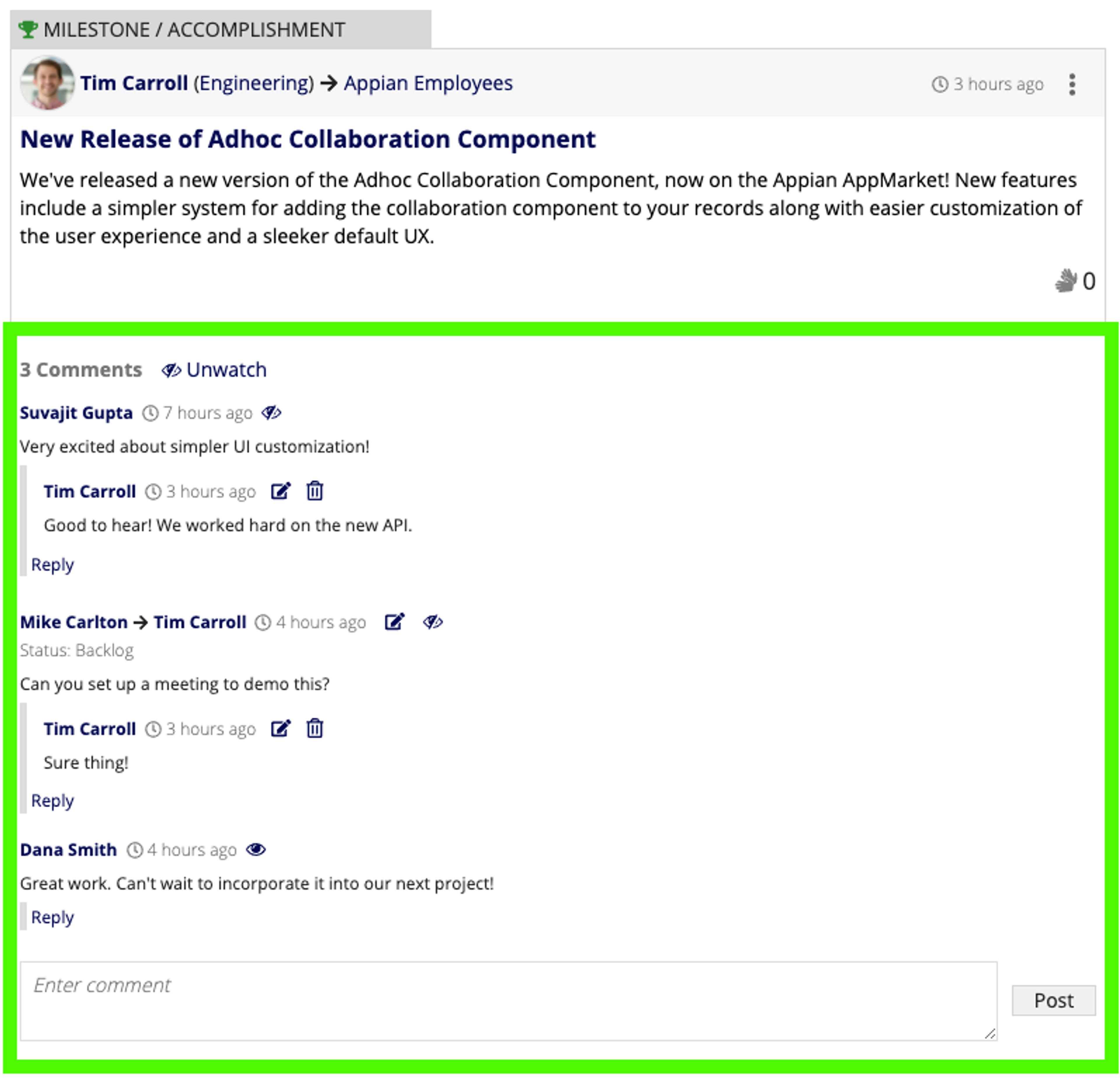 Adhoc Collaboration screenshot 1