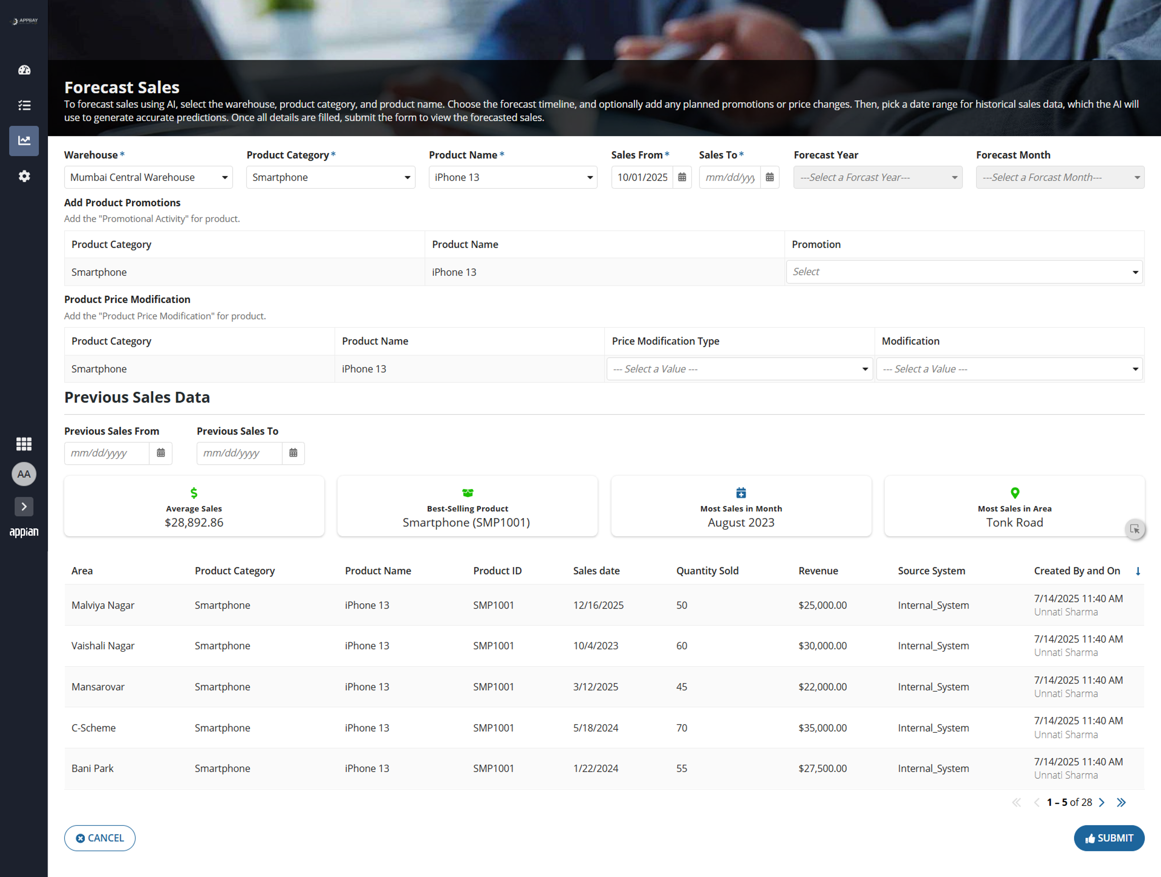 Appbay Demand Forecasting Edge - Demand Planning with AI screenshot 6