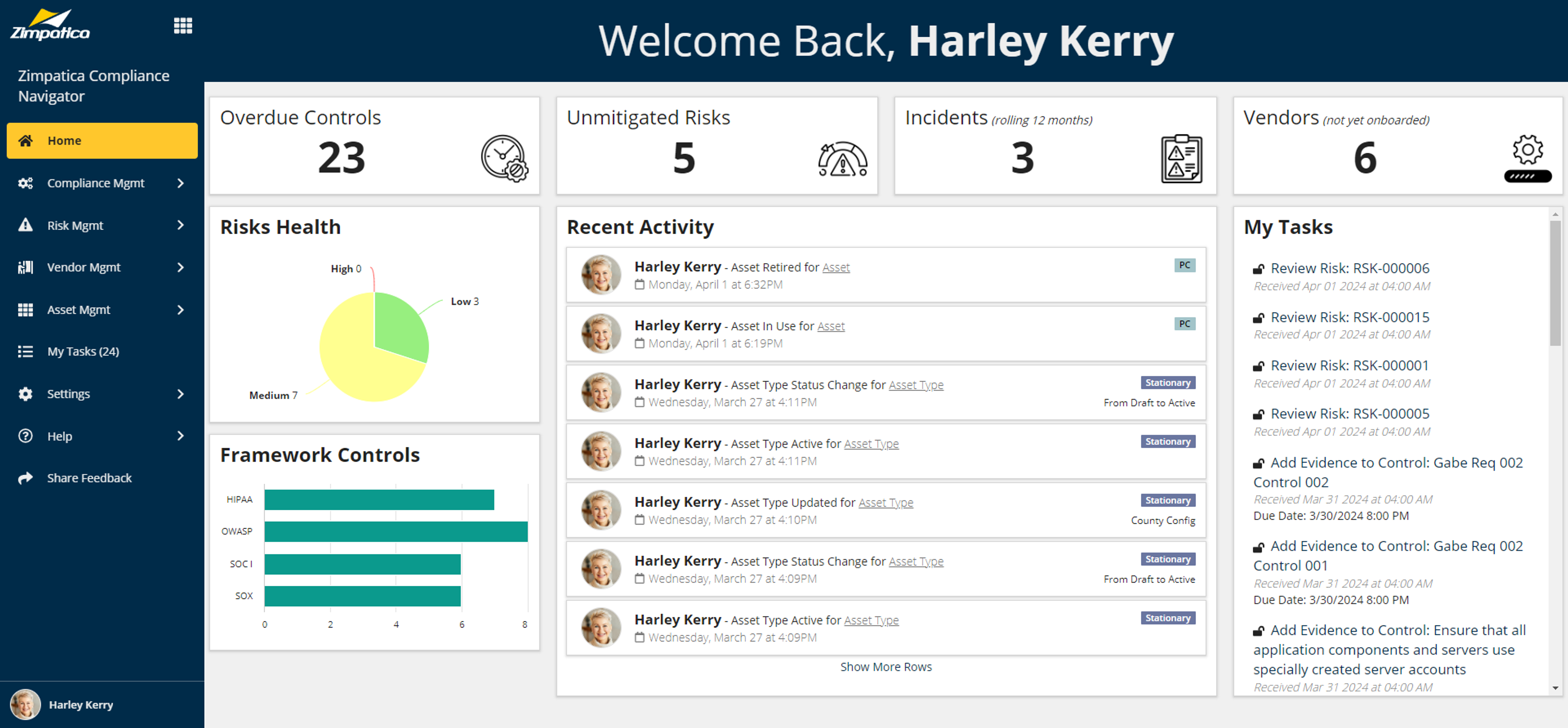 Zimpatica Compliance Navigator screenshot 1