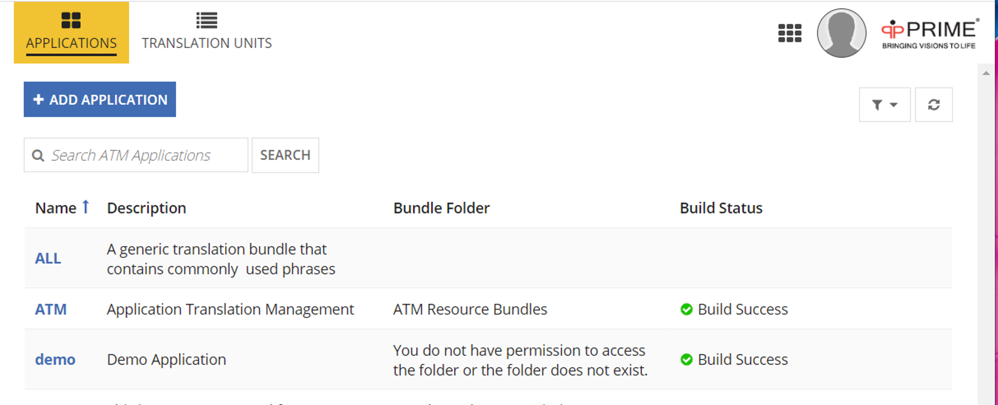 Application Translation Management screenshot 6