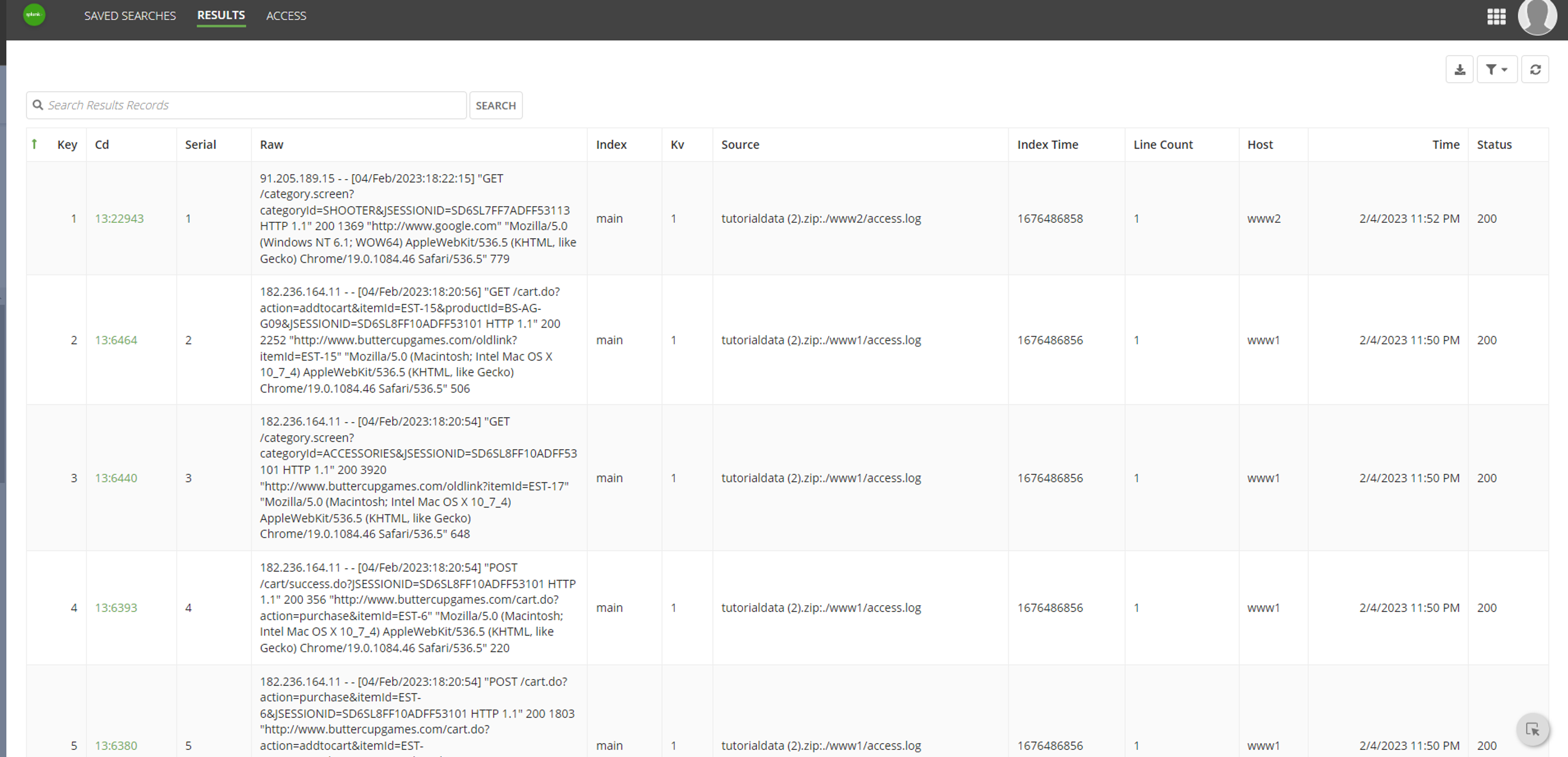 Splunk Connected System screenshot 5