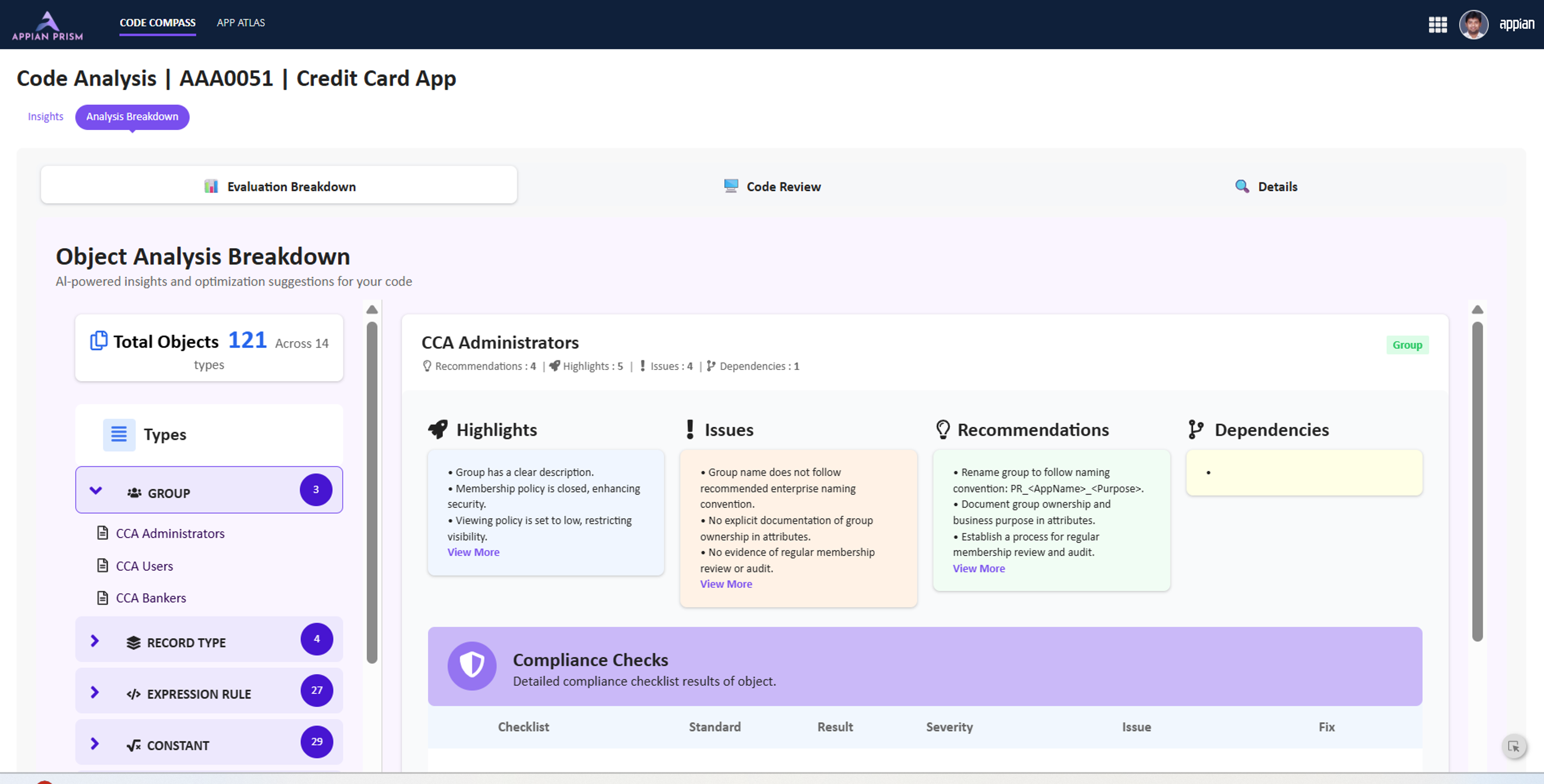 Code Compass (From governance to greatness, with AI) screenshot 3