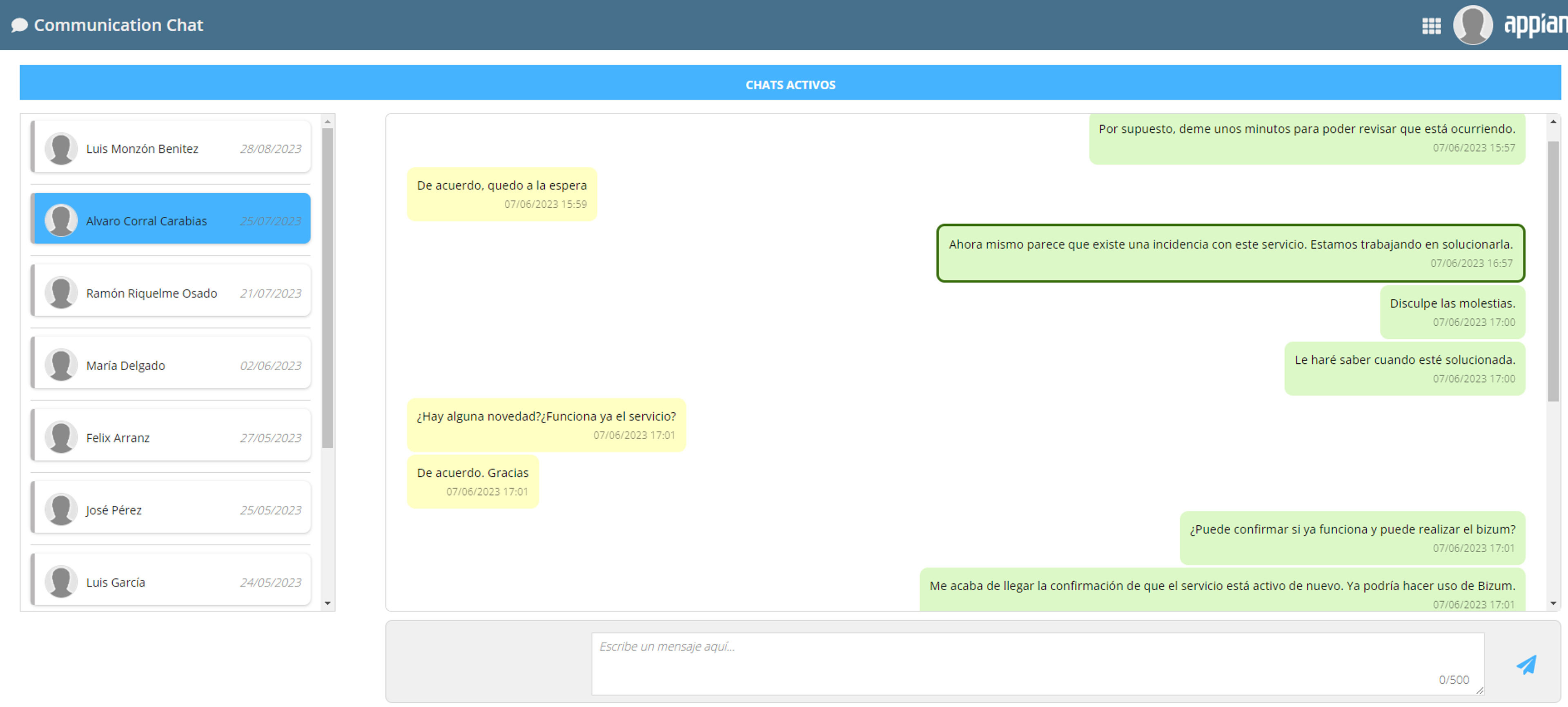 Communication Chat screenshot 7