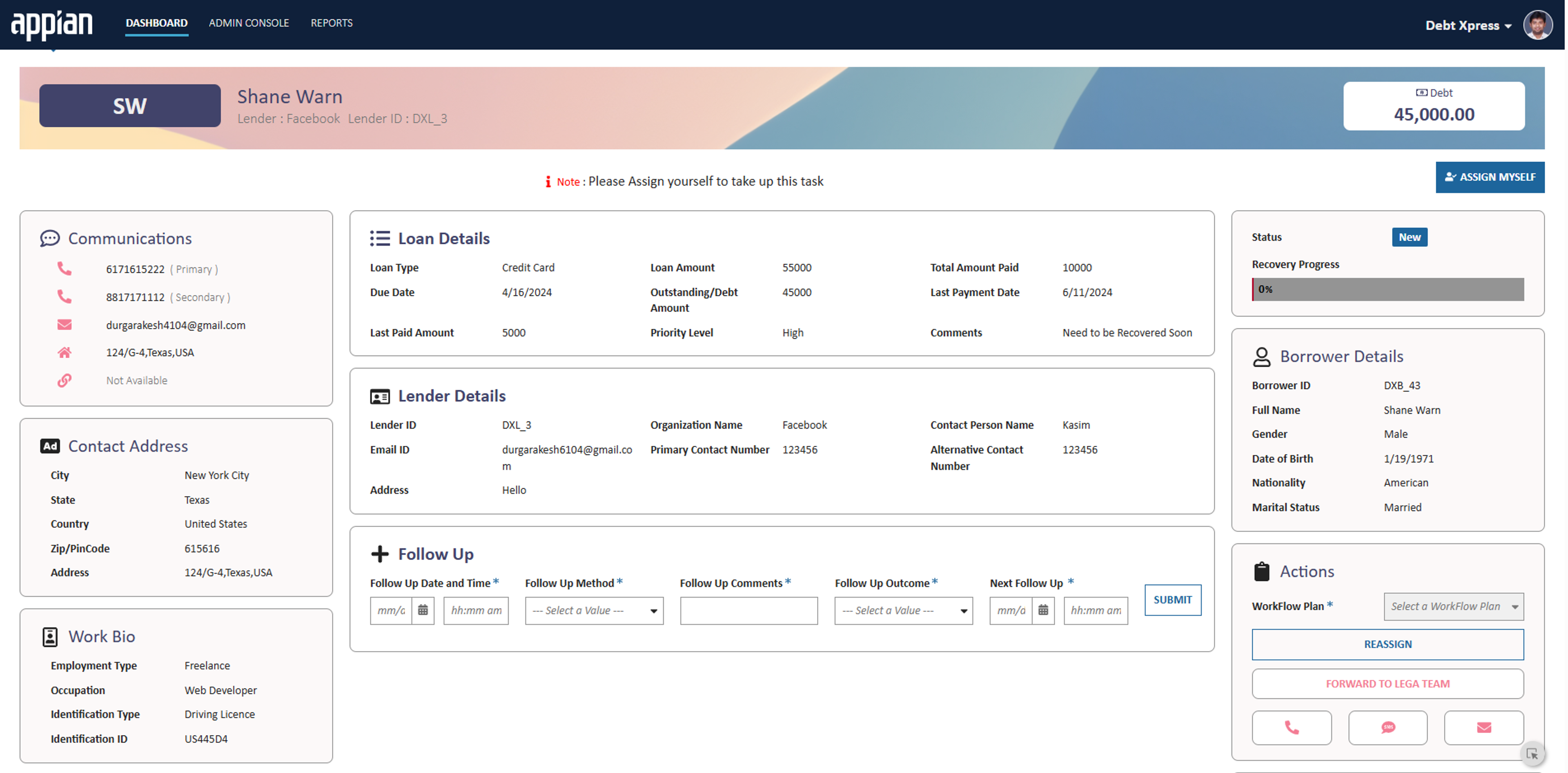 Maantics Debt Express (AI that turns debt data into action) screenshot 2