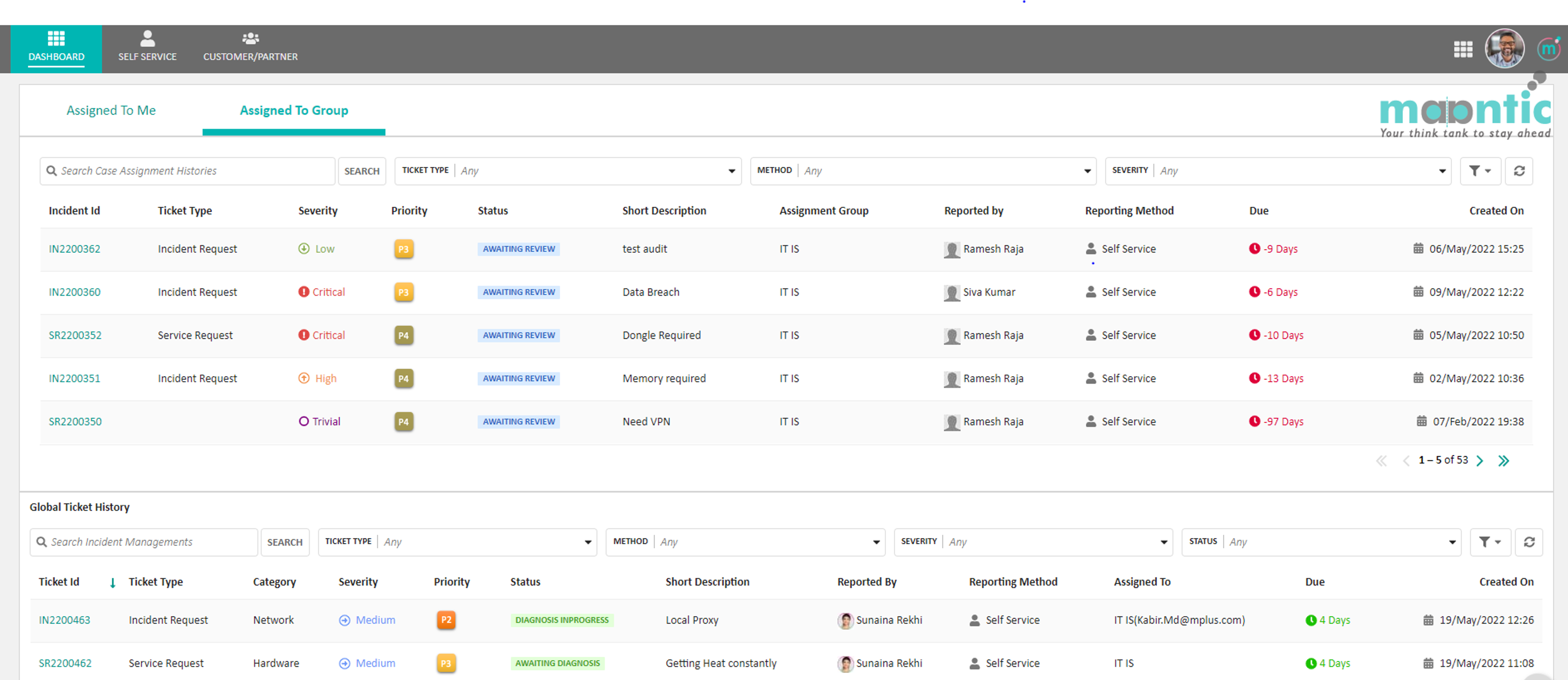 IMS : Maantic's Incident Management Suite screenshot 2