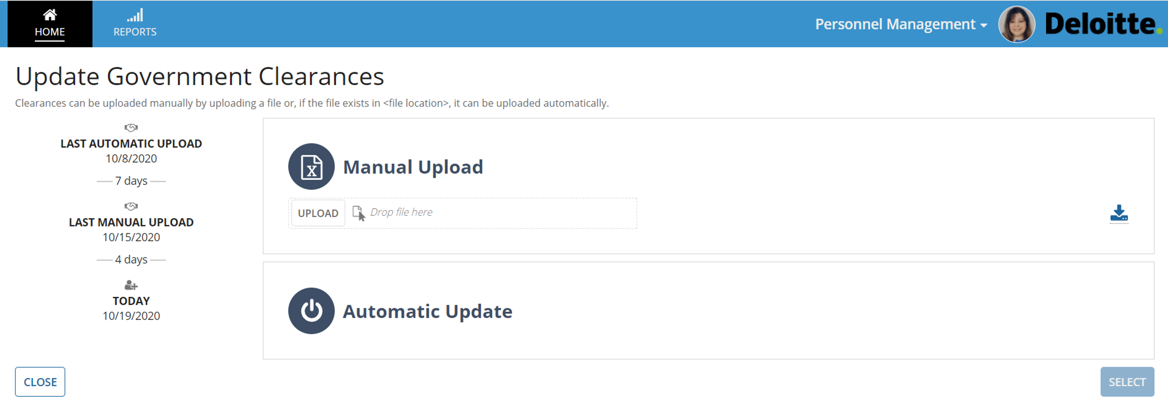 Deloitte Personnel Credential Management Application screenshot 4