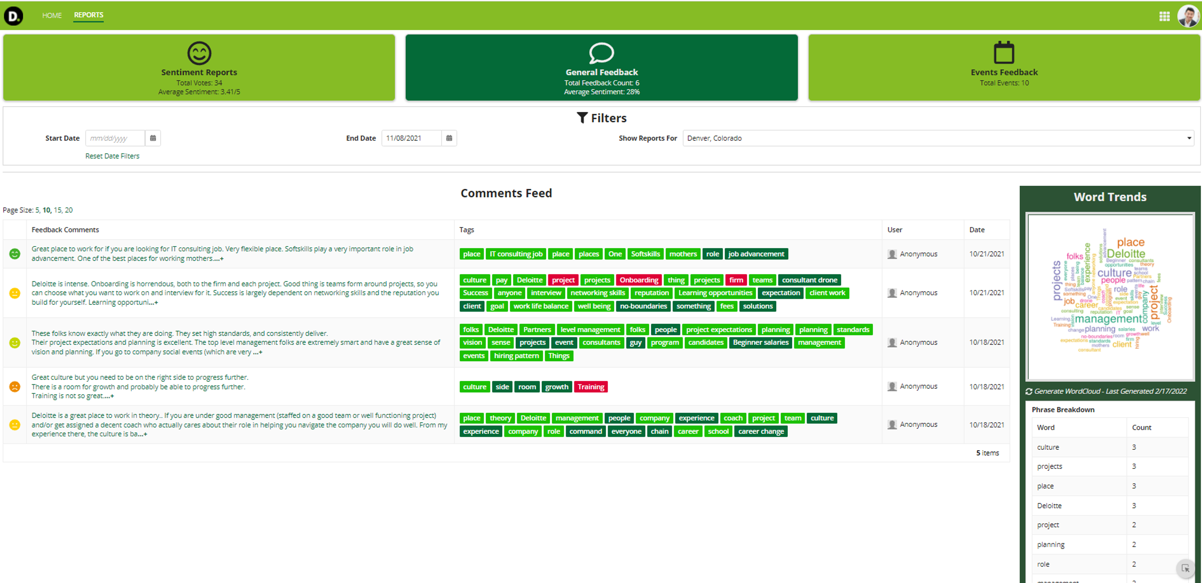 Workforce Immersion Application screenshot 4