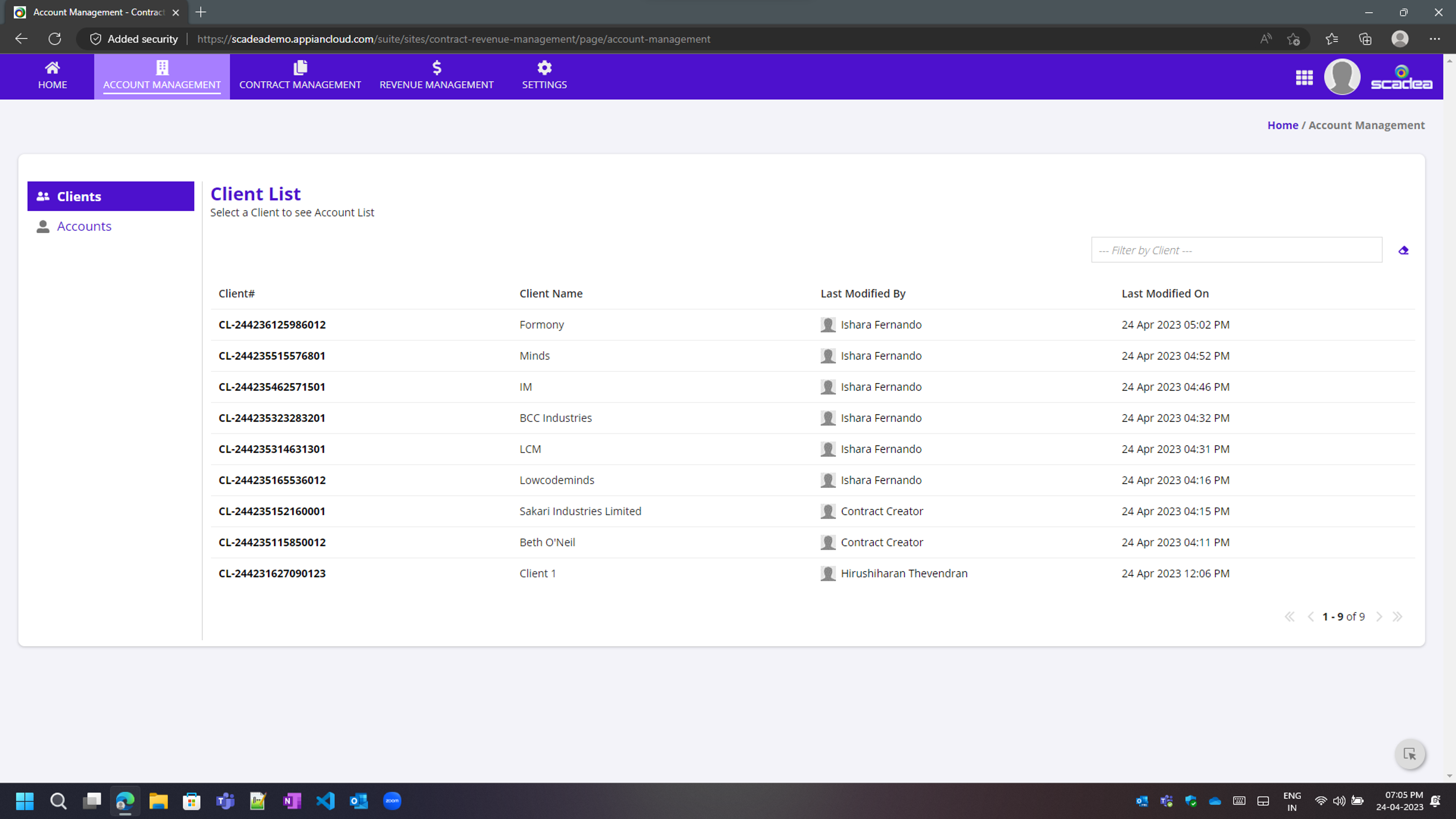 RevX - Contract and Revenue Management System screenshot 5