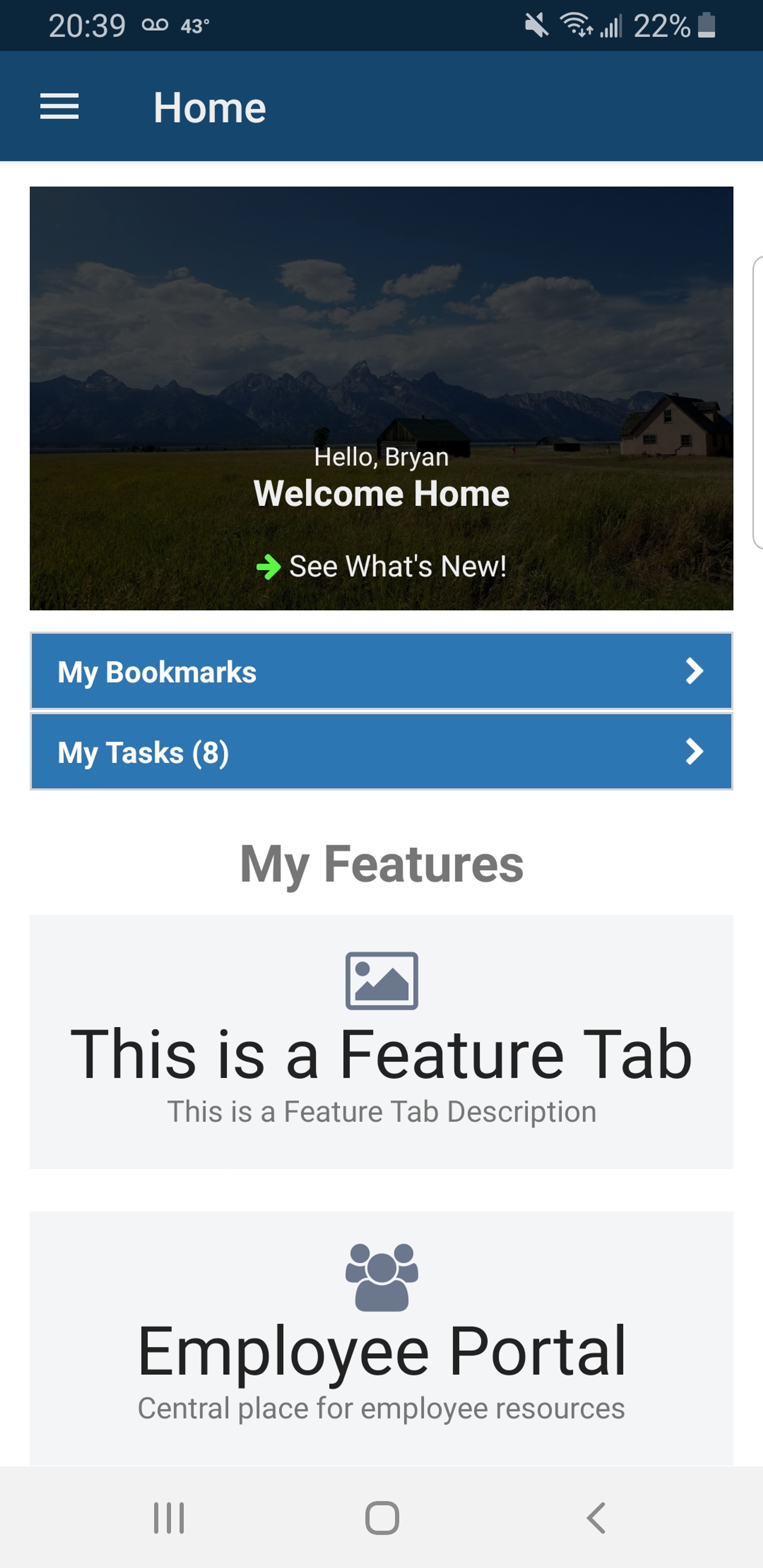 Home Site screenshot 8
