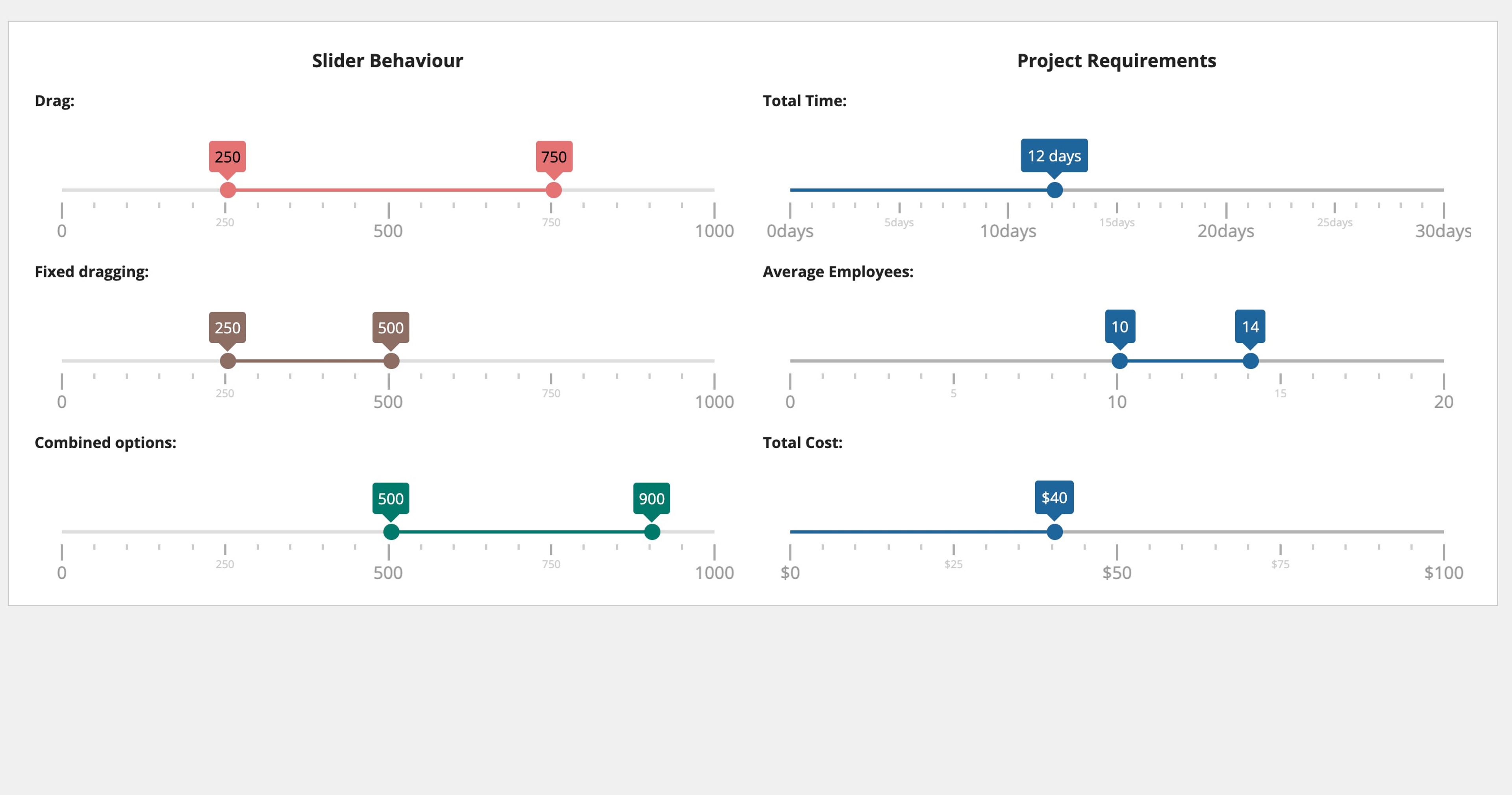 Slider Field Component screenshot 4
