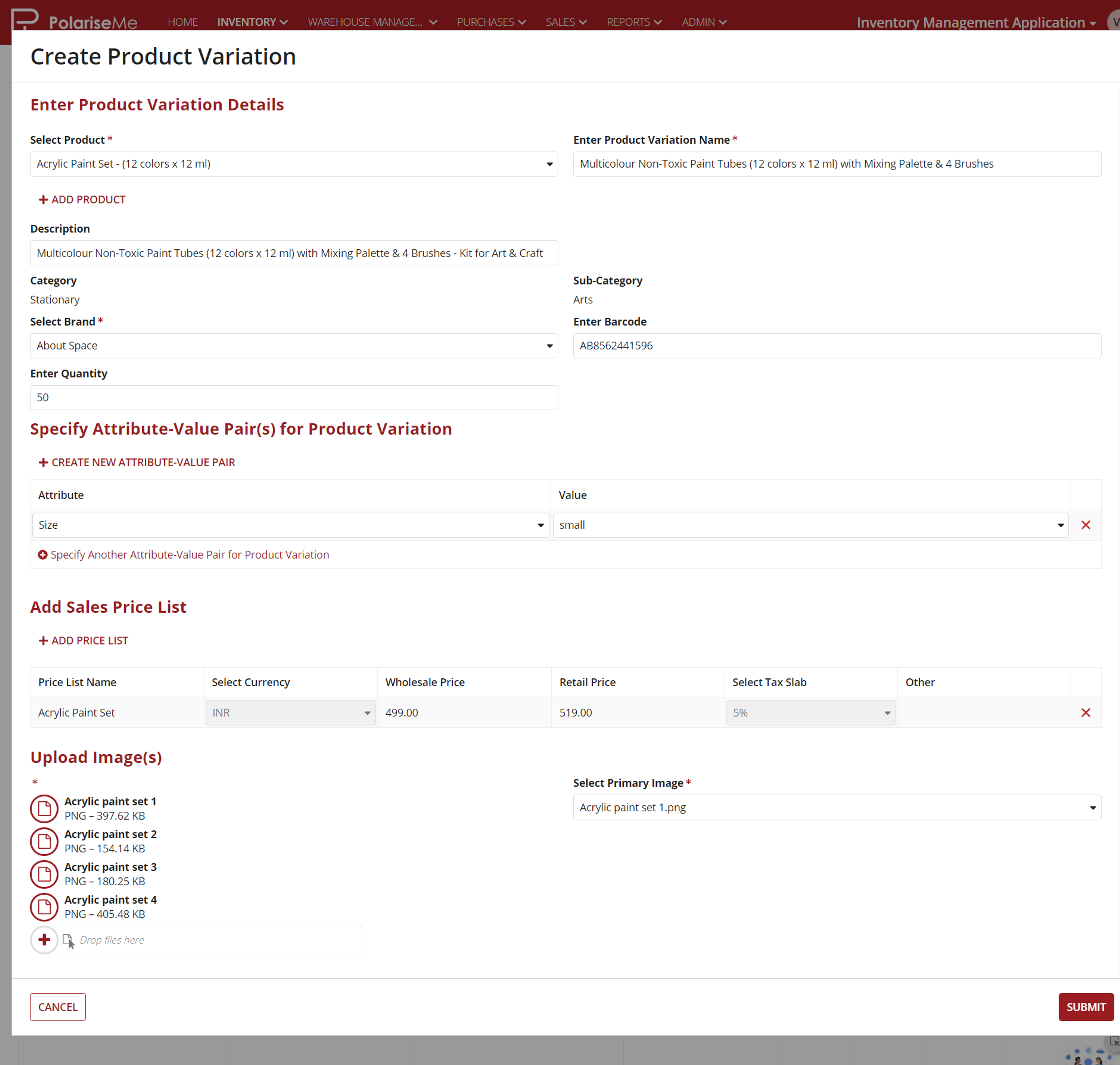 InventoWareElite - Manage Inventory, Warehouse and Orders screenshot 3