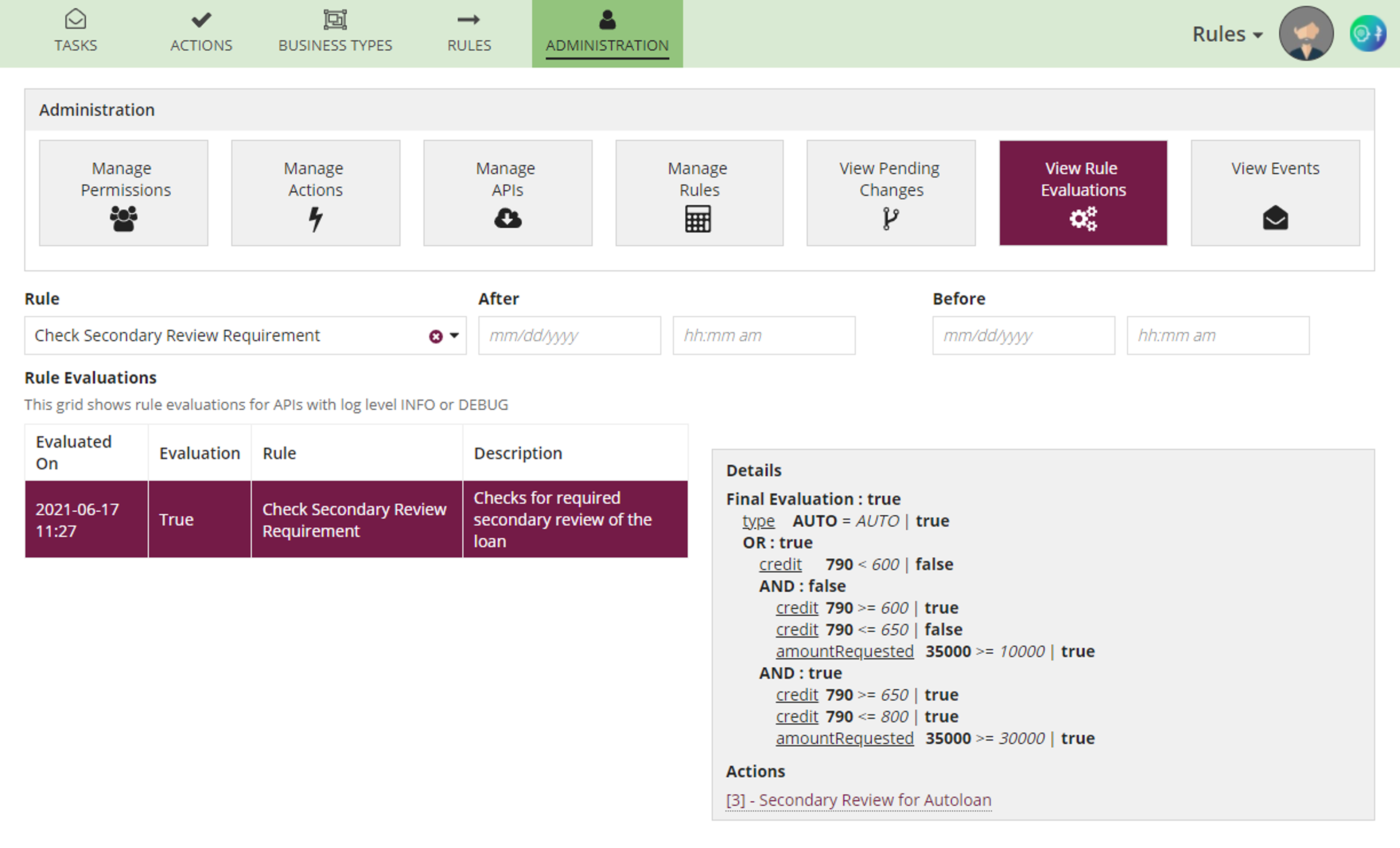 Enterprise Event Engine screenshot 2