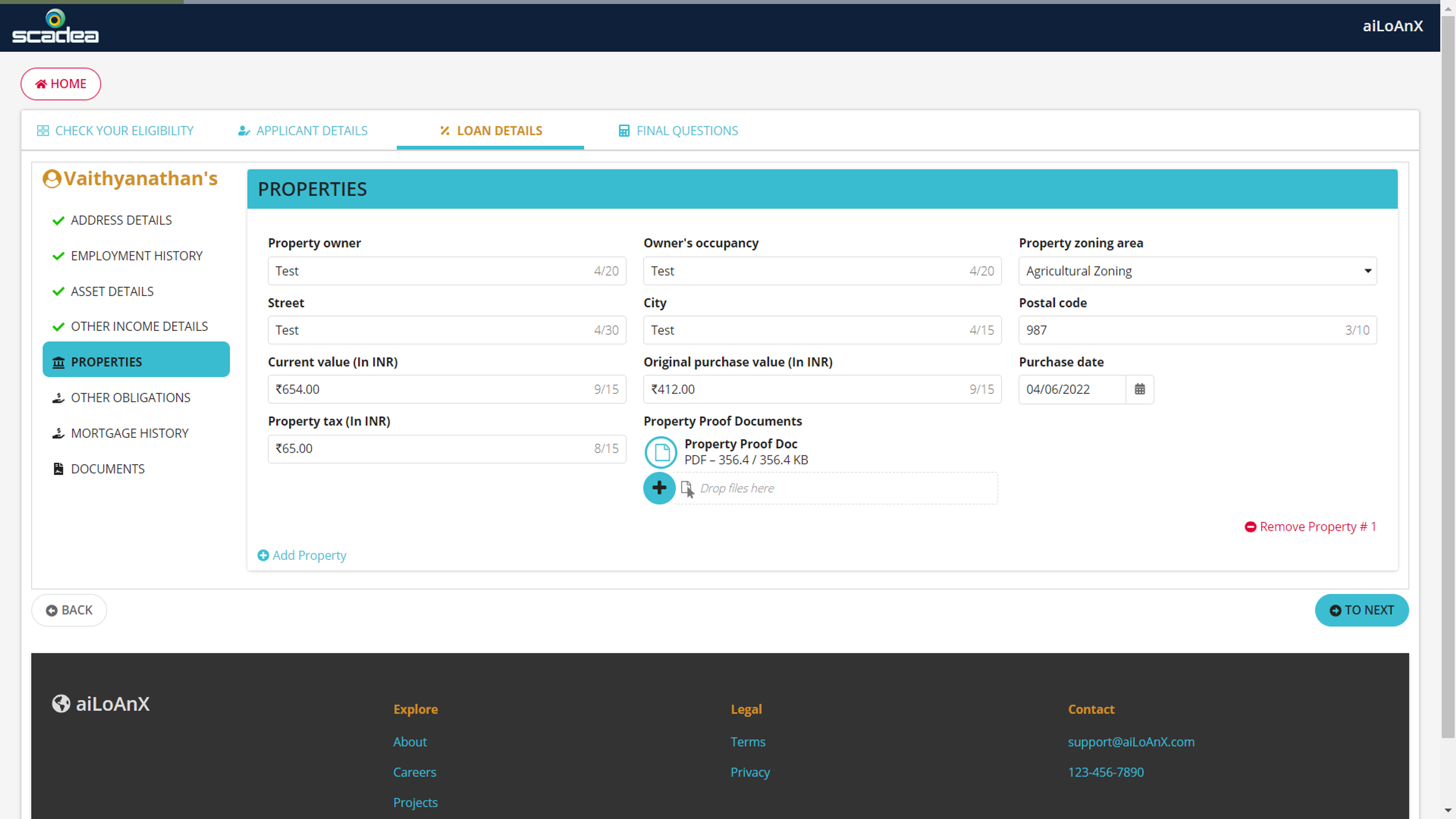 aiLoanX - Mortgage Workflow Management screenshot 25