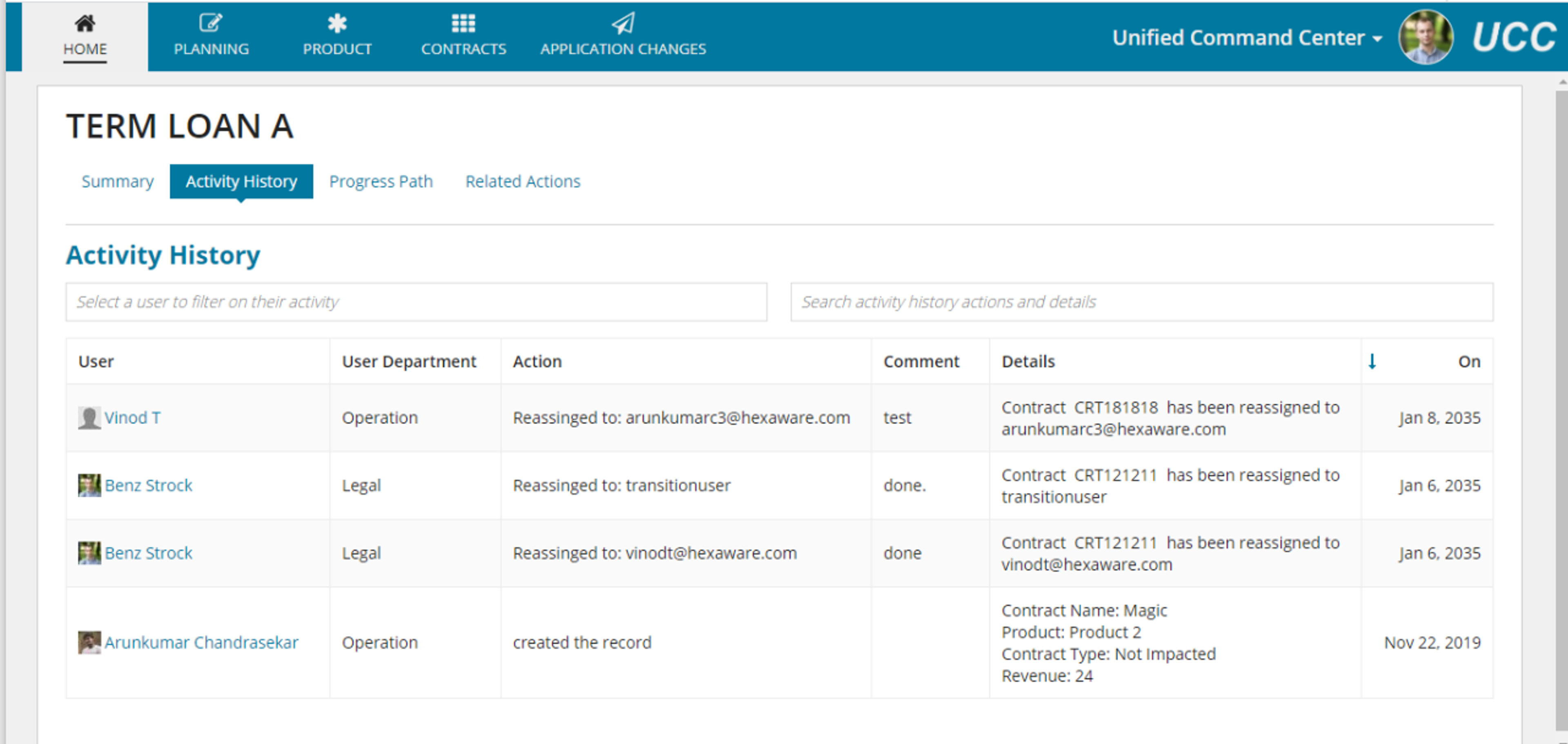 Unified command center screenshot 4