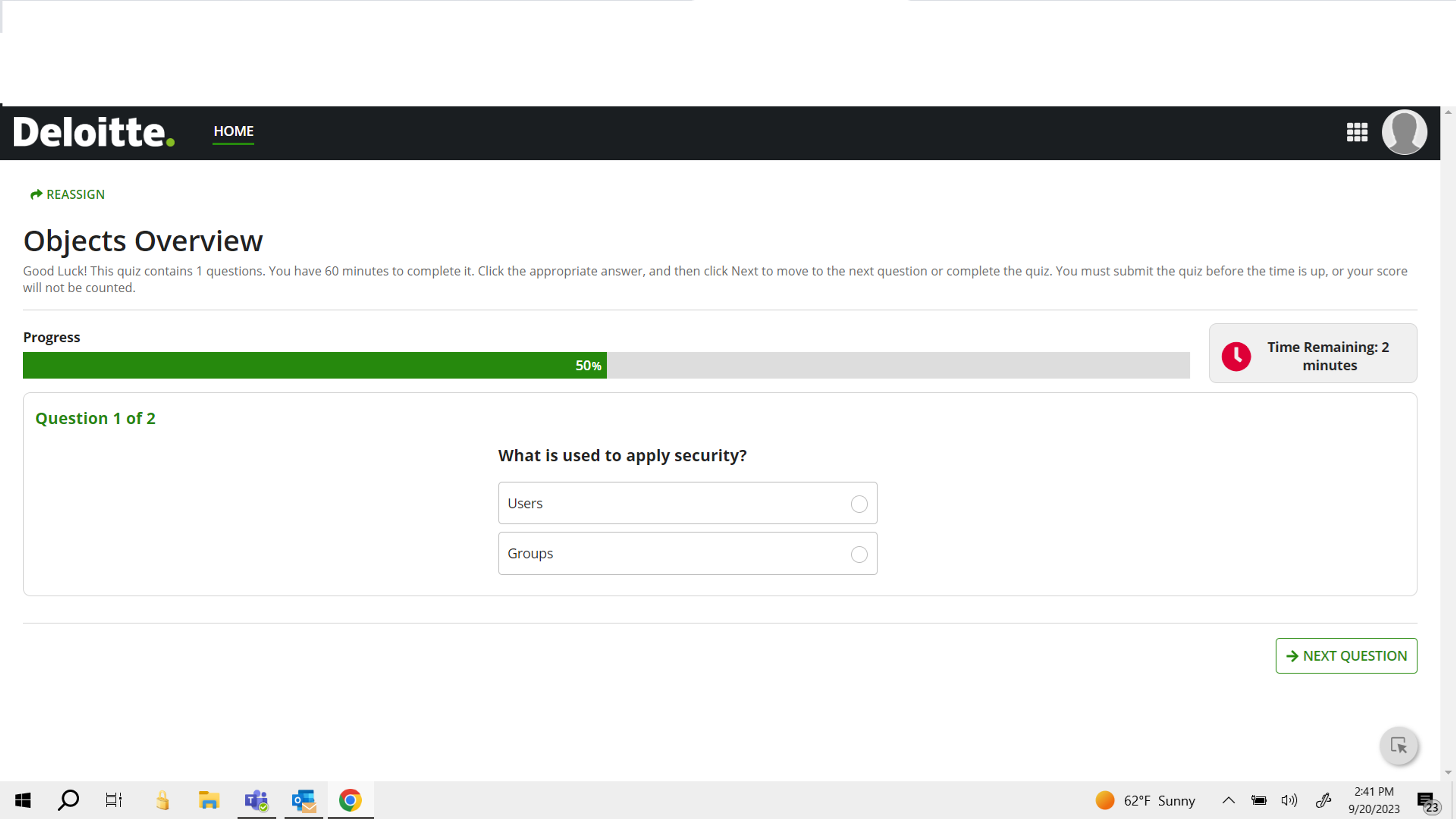 Deloitte Training Application screenshot 3