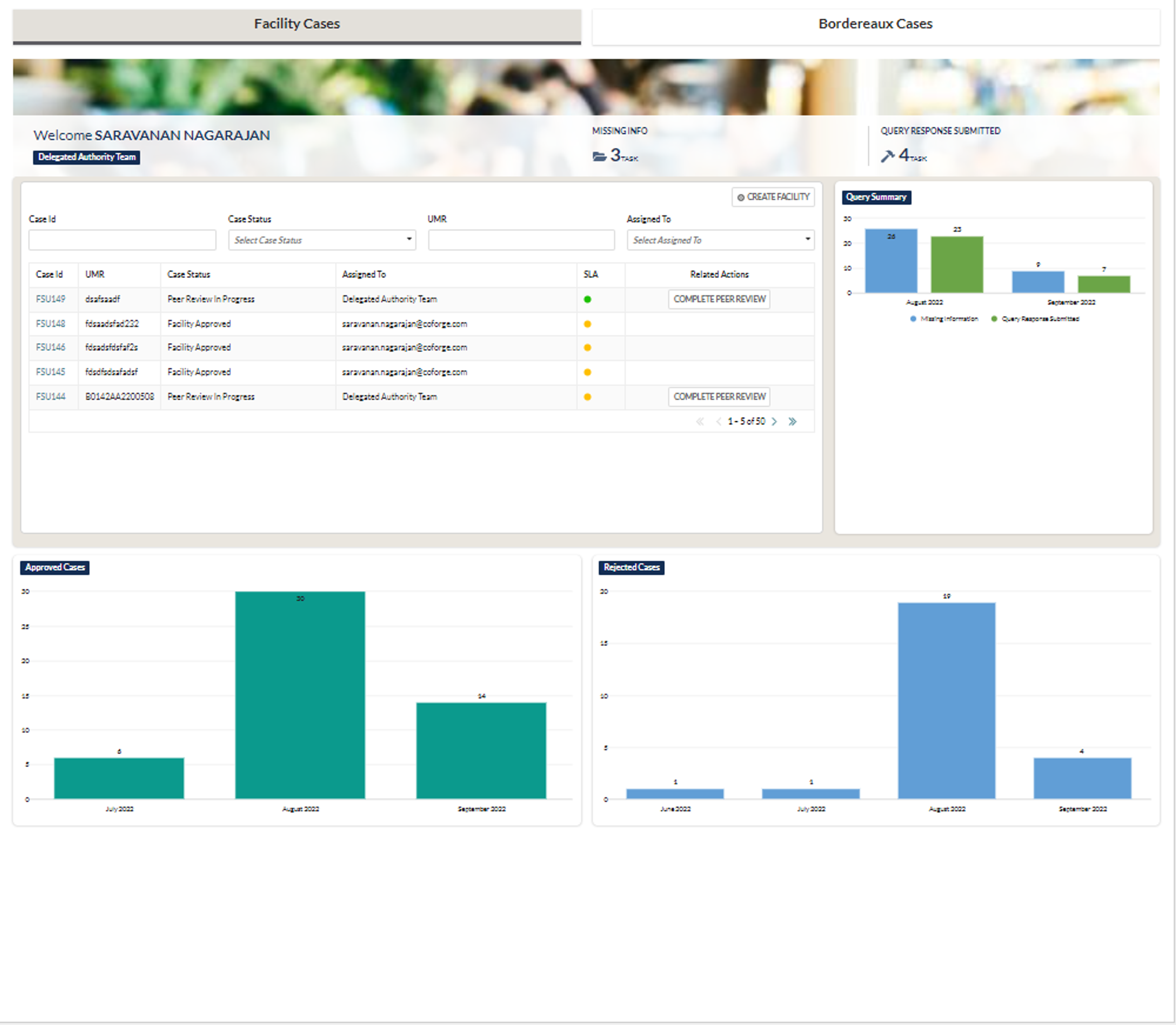 Coforge Automated Bordereaux Processing Solution screenshot 9