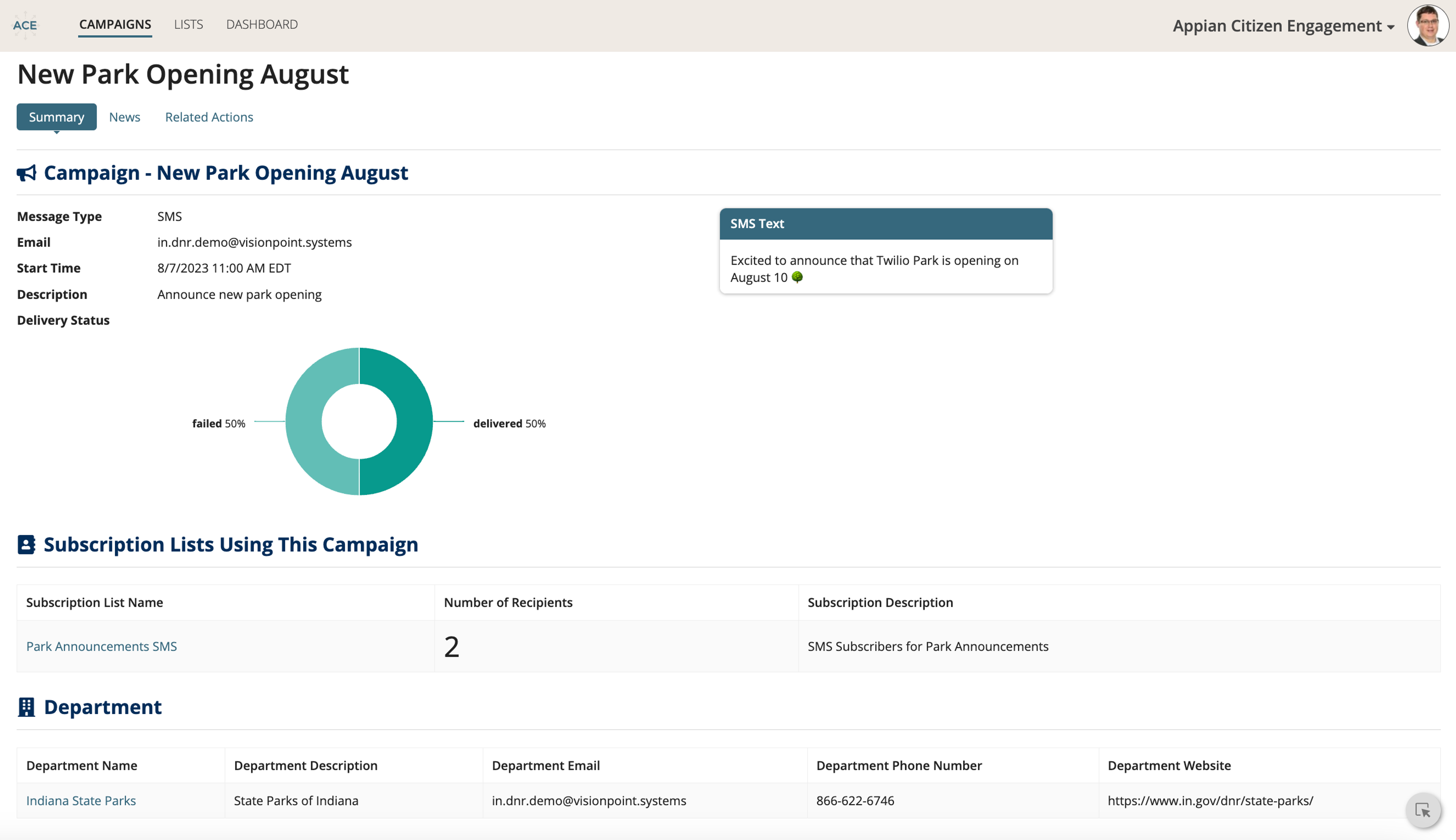 ACE - Automated Citizen Engagement screenshot 2