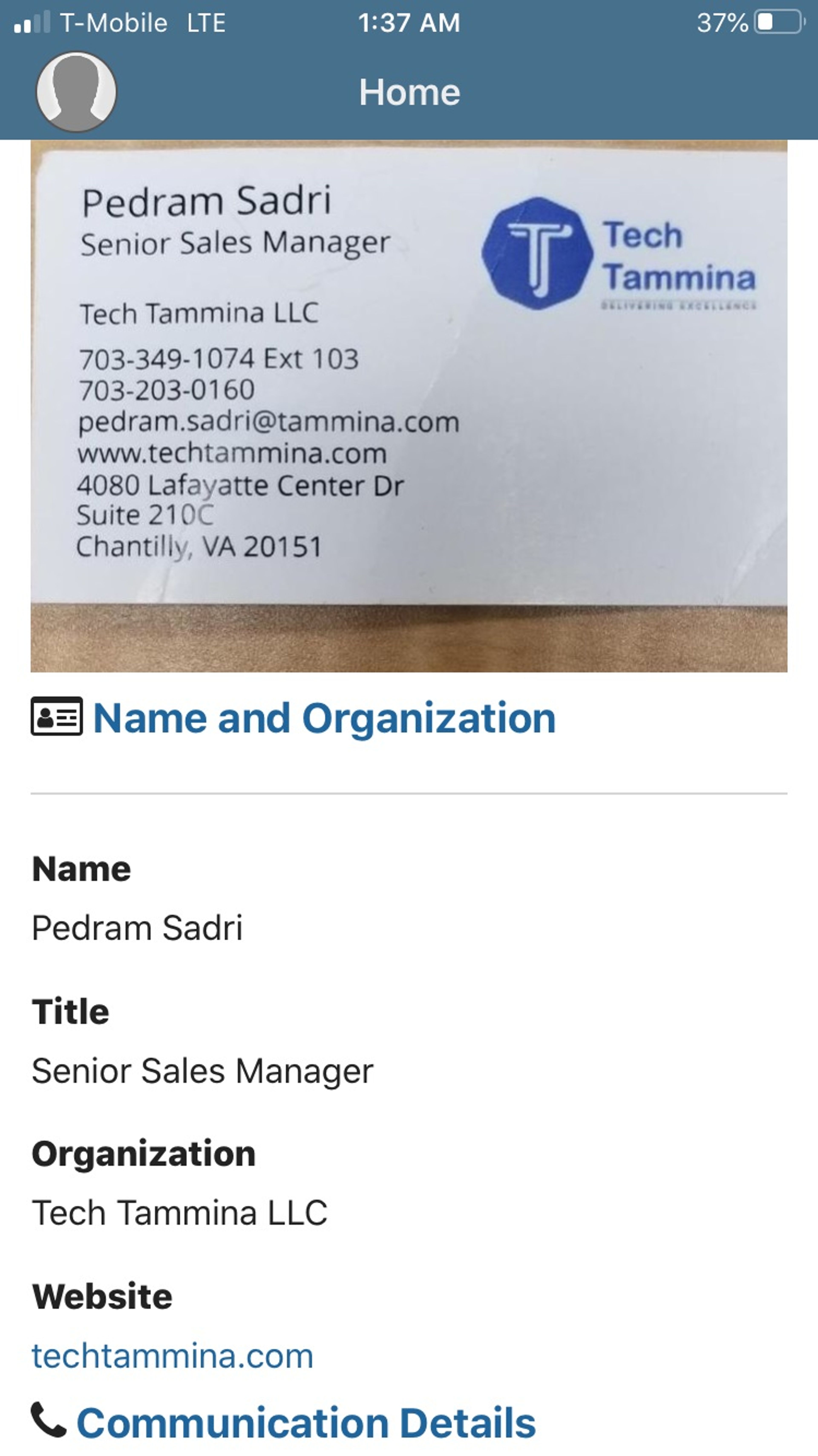 Business Card Reader Utility screenshot 8