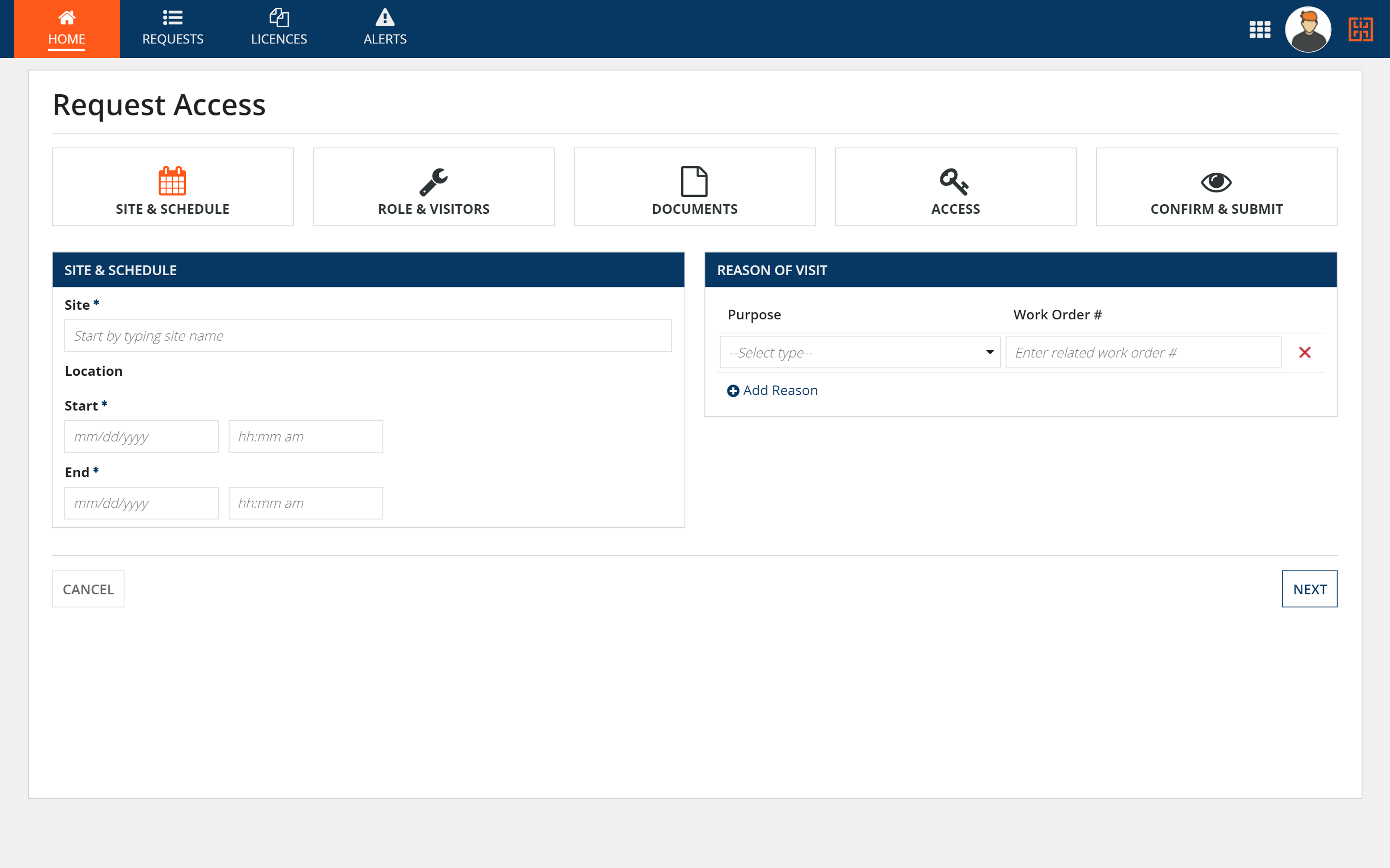 Site visA screenshot 1