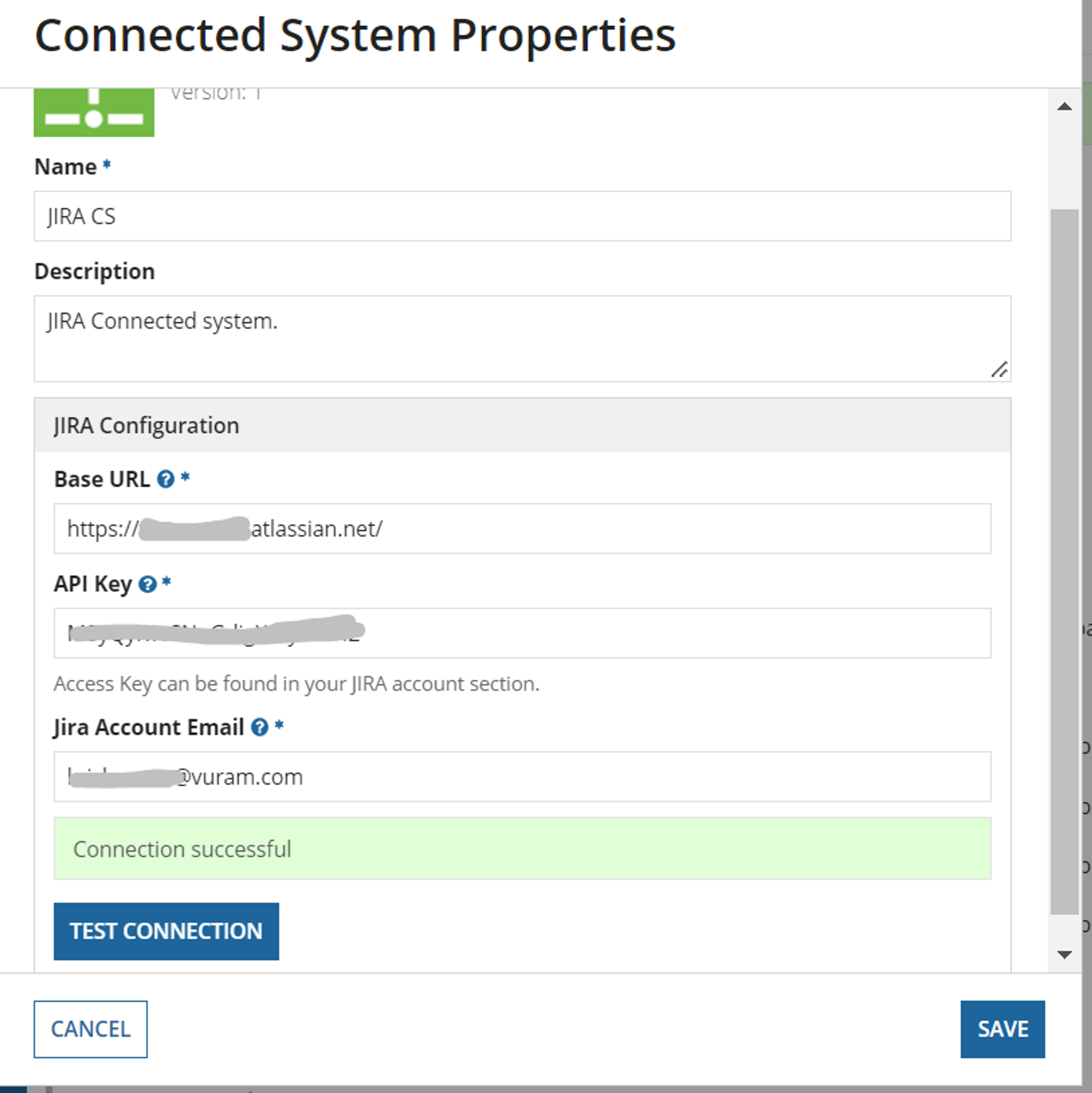 JIRA Connected System screenshot 1
