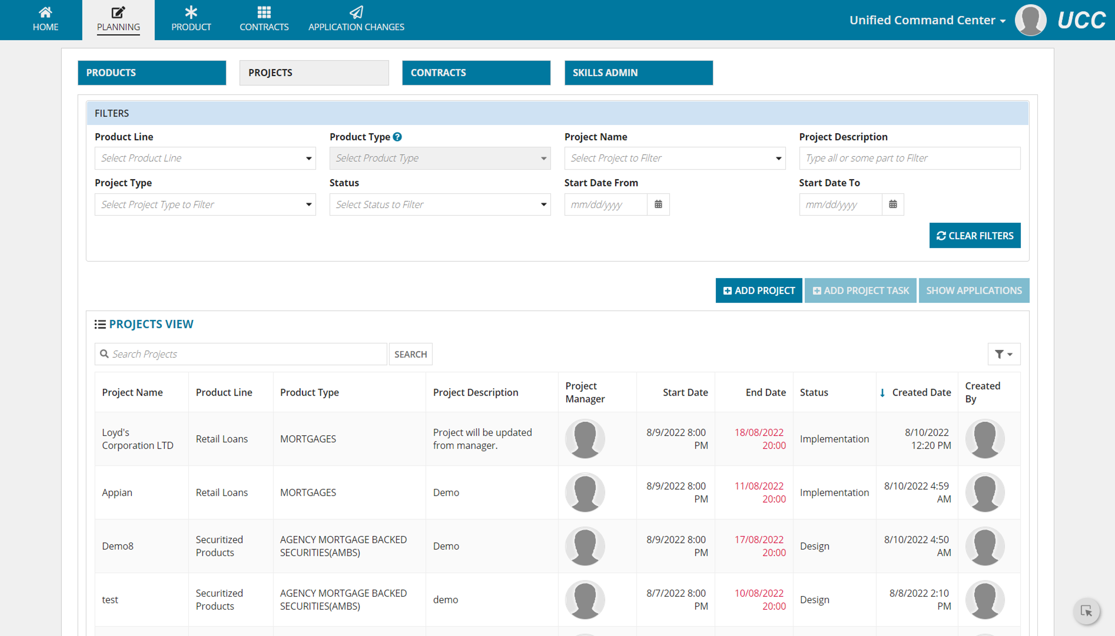 Unified command center screenshot 9