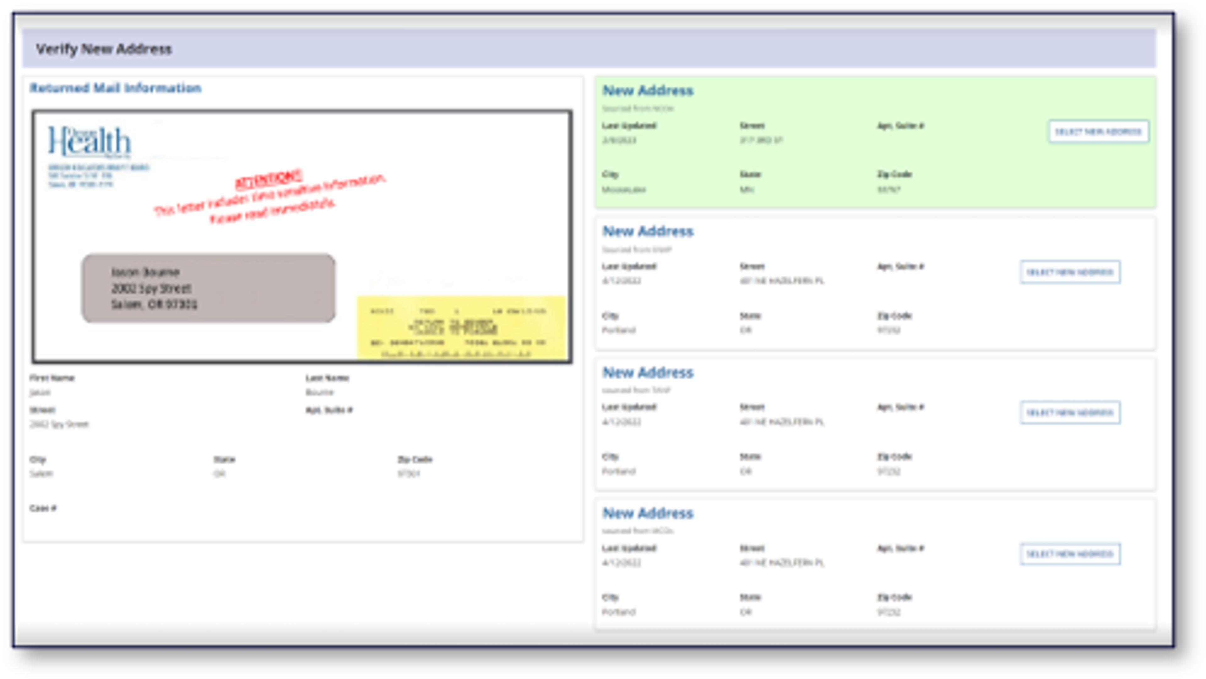 Integrated Enrollment Contact Management (Medicaid Unwind) screenshot 2