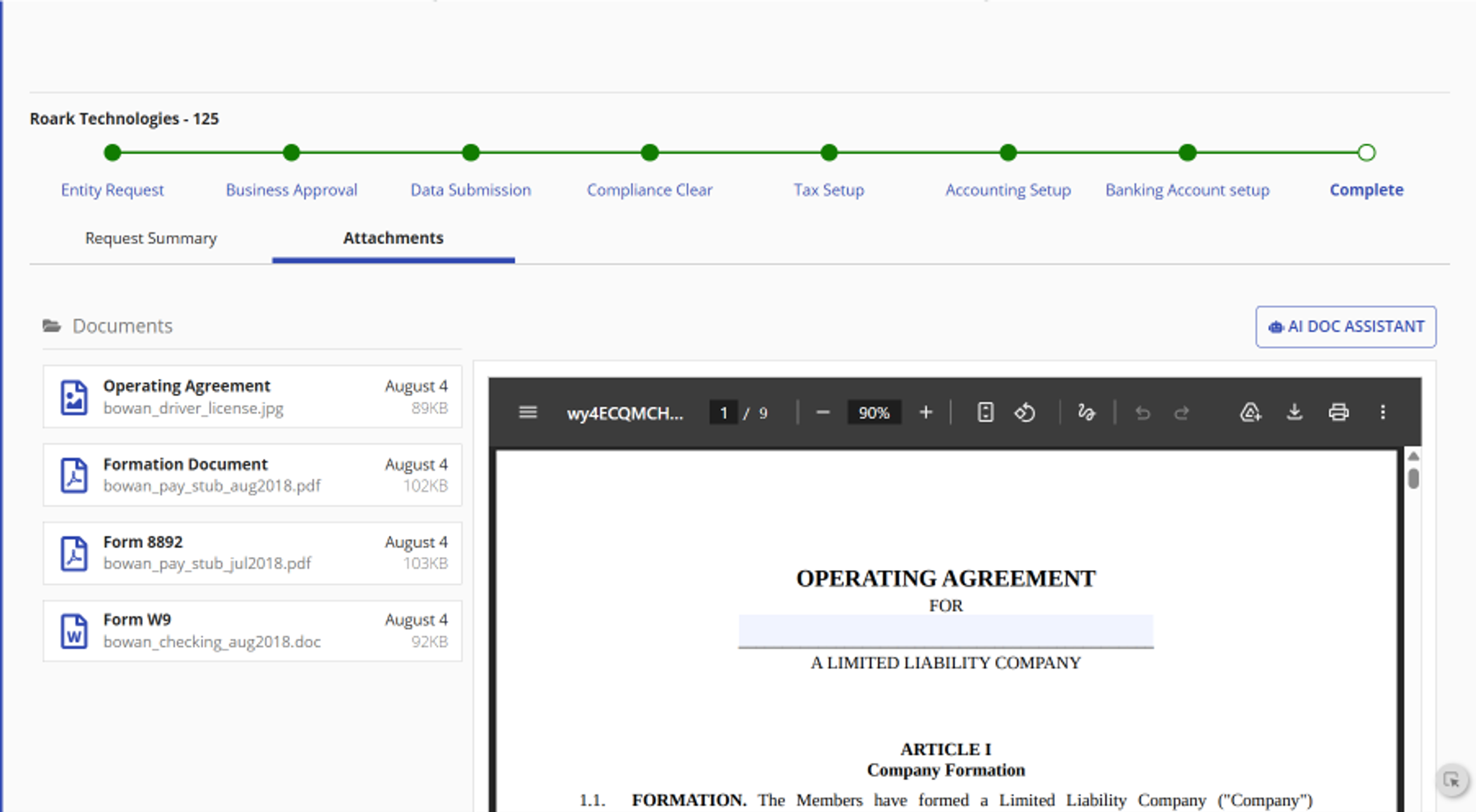 LexHex - Legal Entity Management  screenshot 10