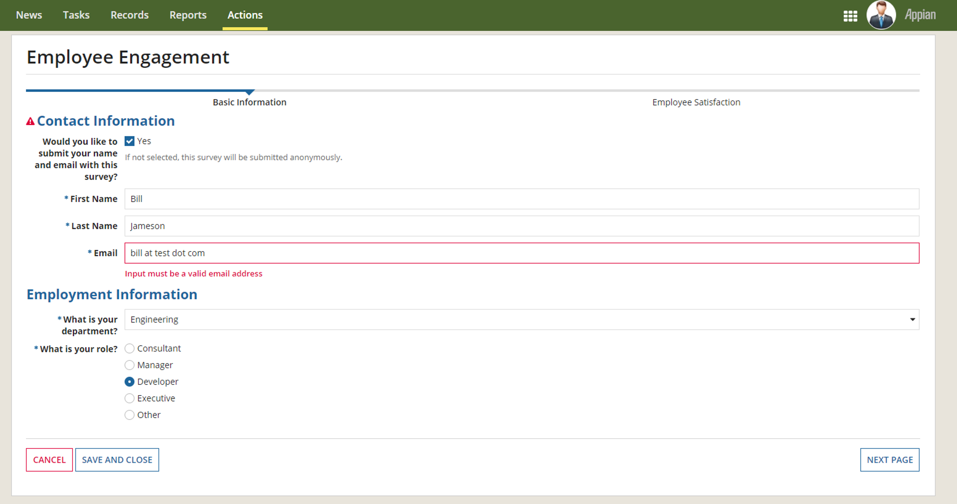 Dynamic Question Survey (DQS) screenshot 6