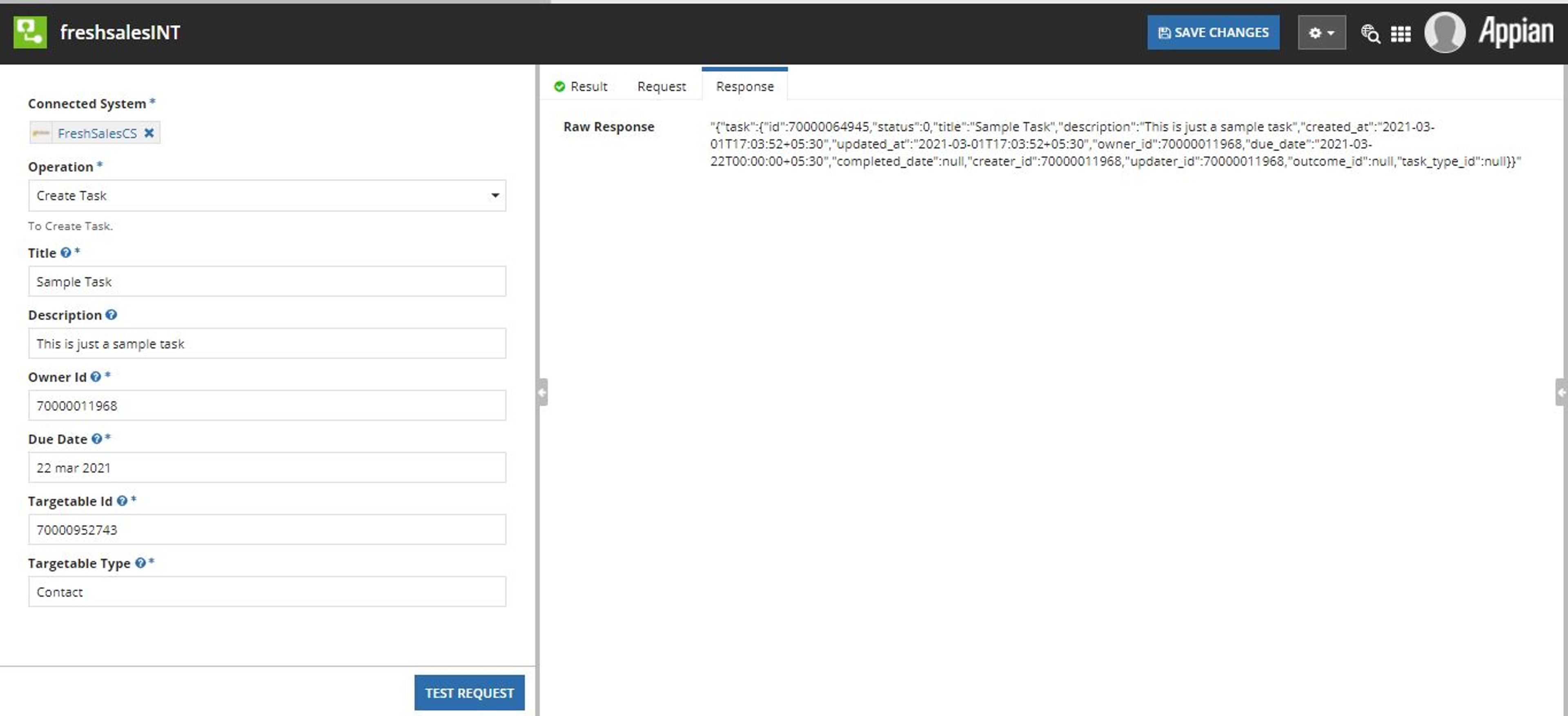Freshworks CRM Connected System screenshot 6