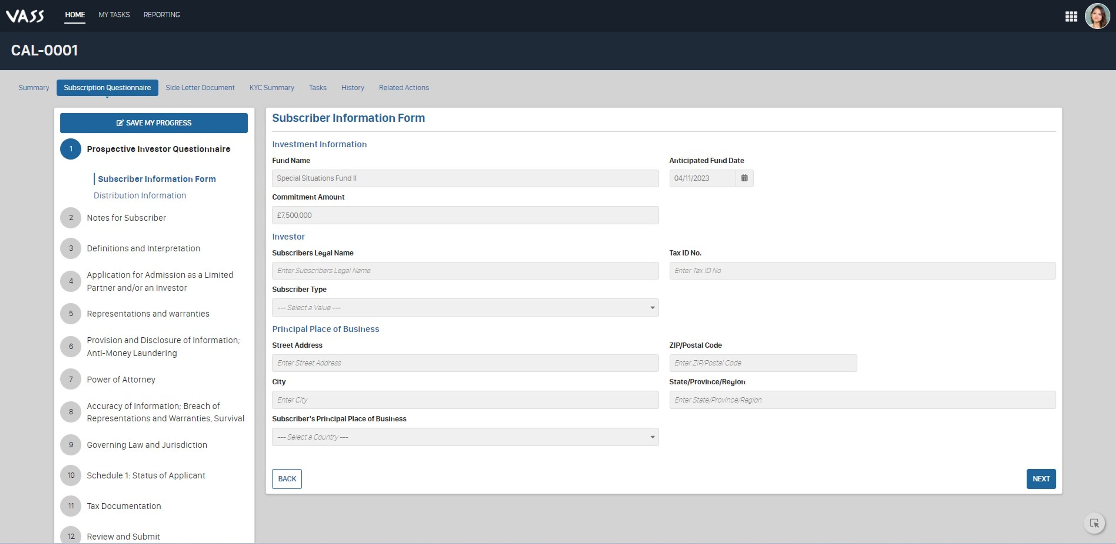 Investor Onboarding screenshot 3