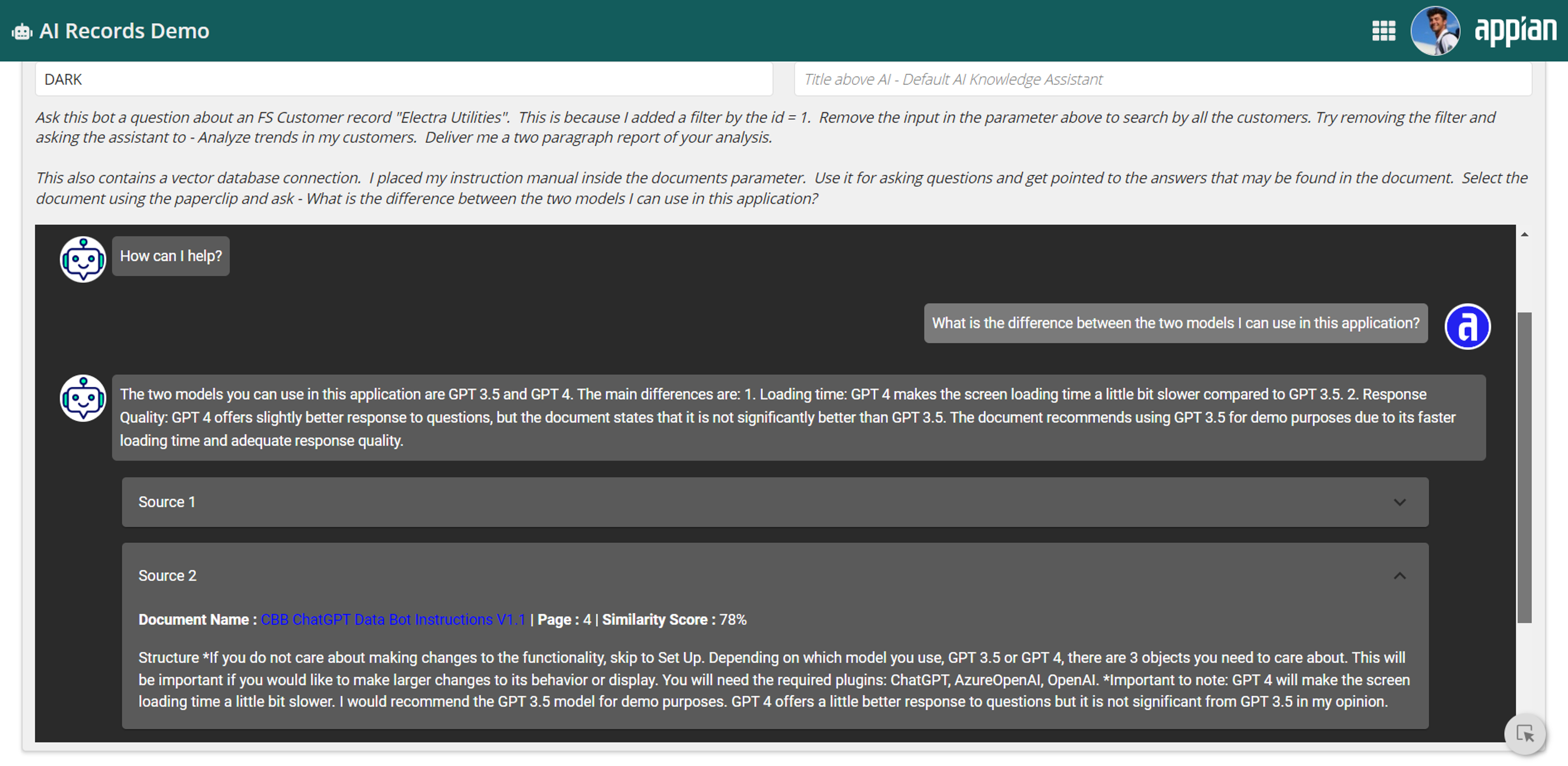 ChatGPT Data Bot screenshot 6