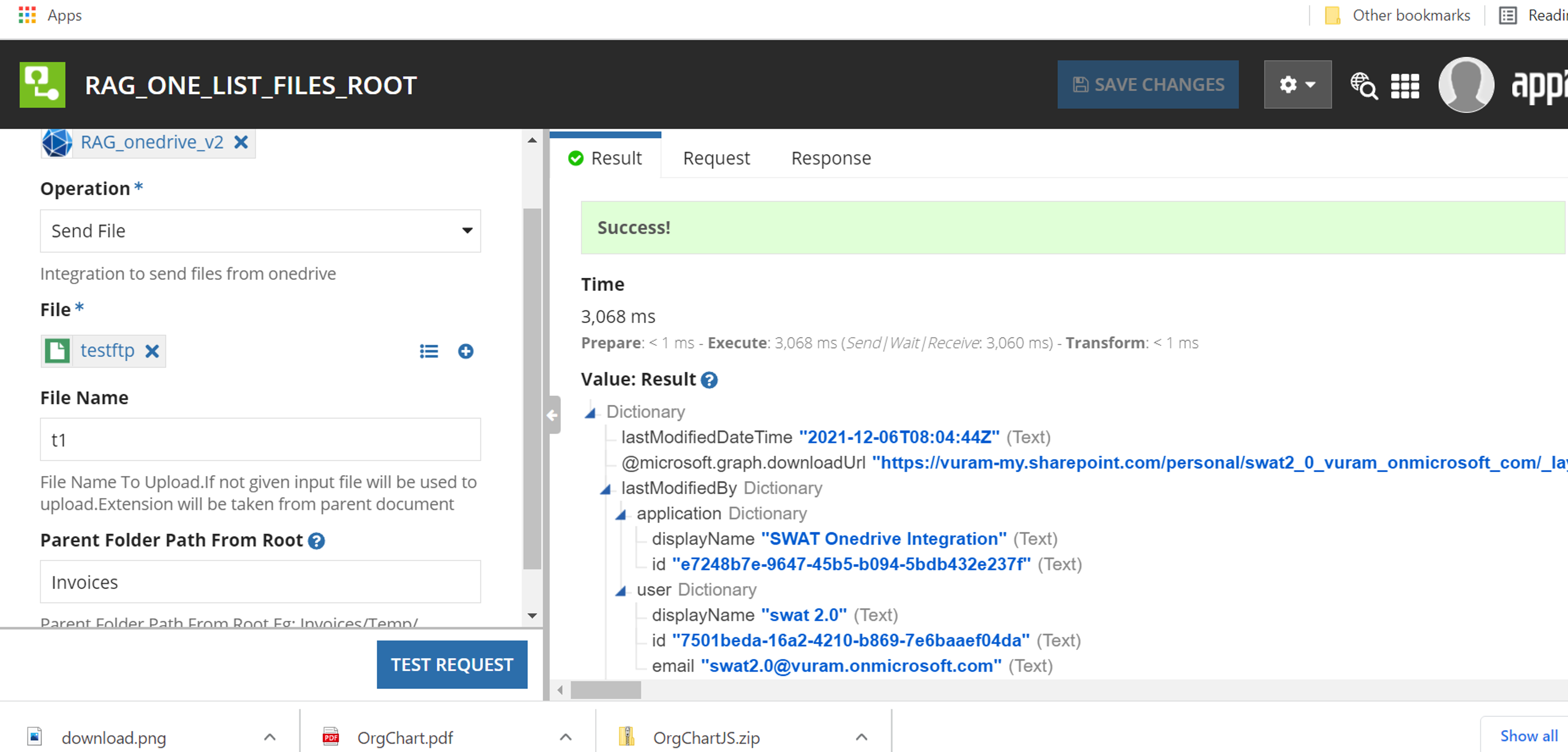One Drive Connected System screenshot 7