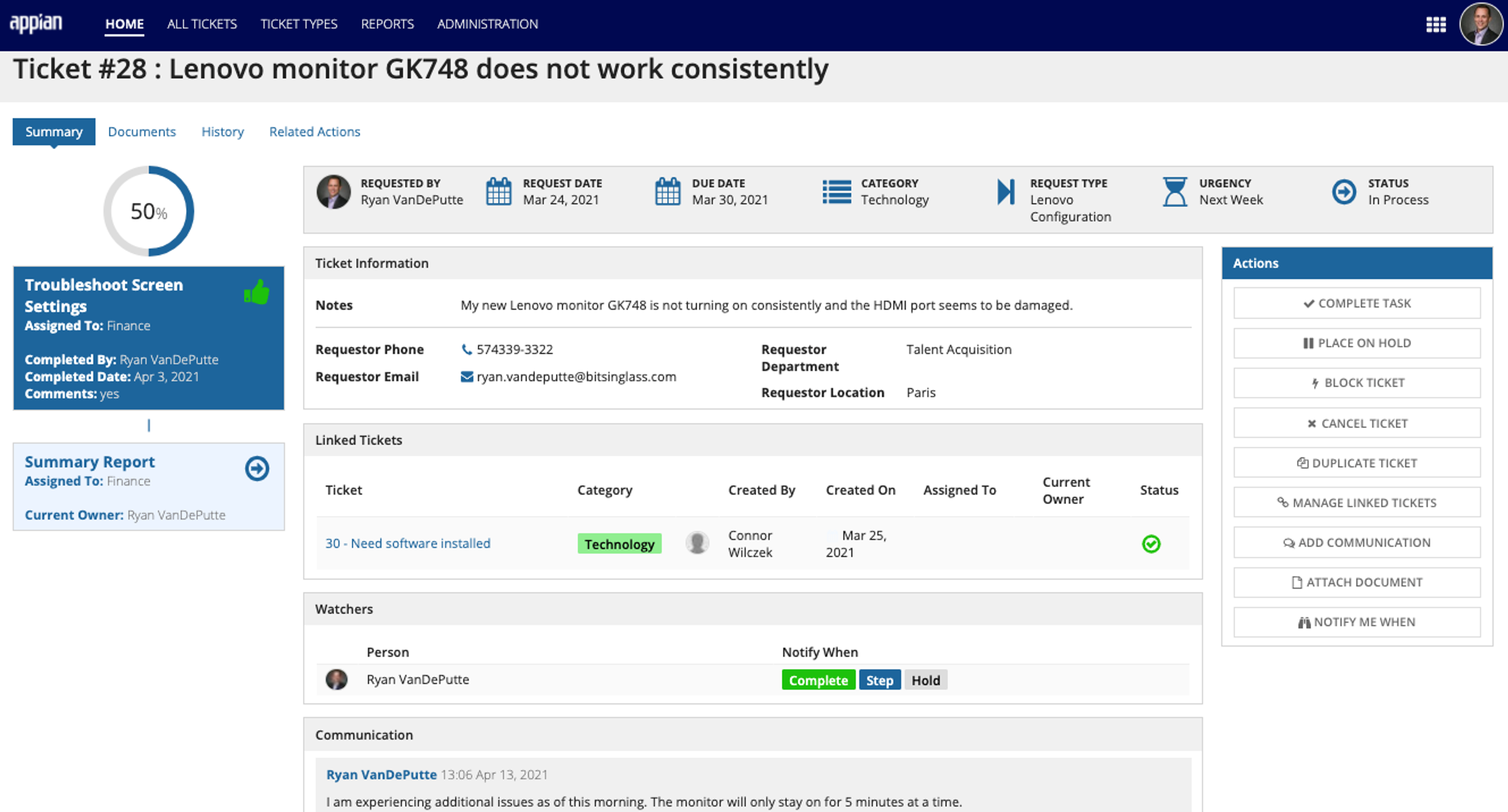 ServiceQue screenshot 2