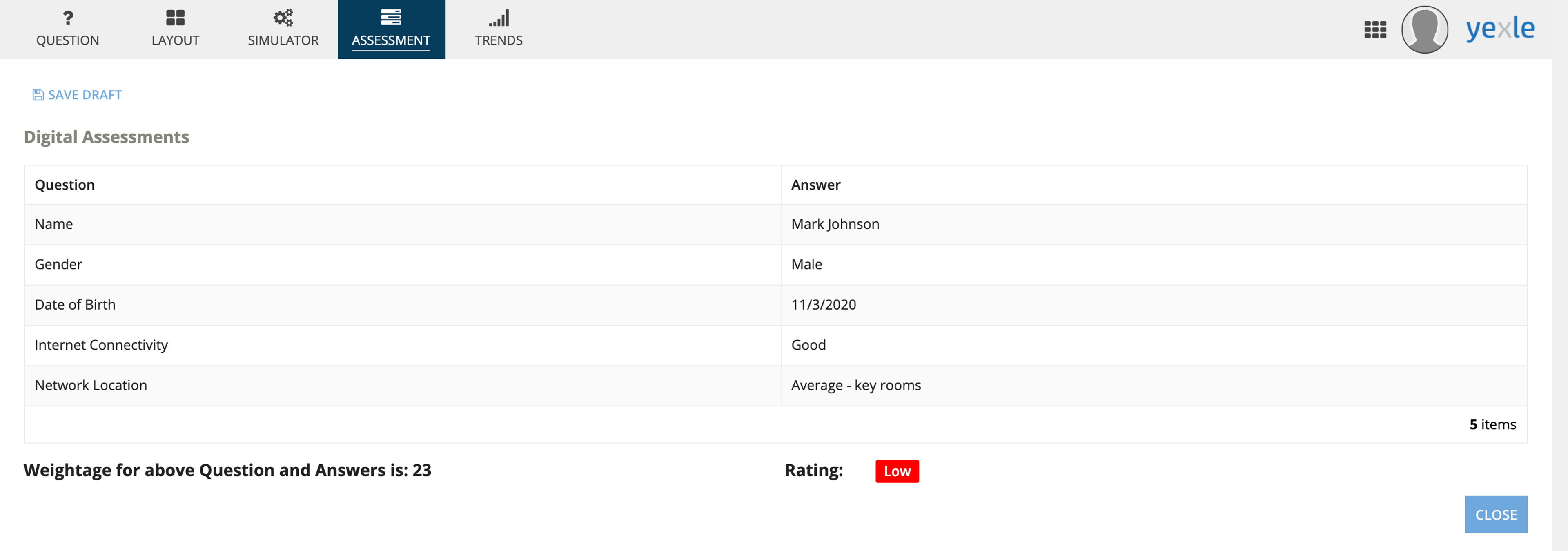 Assessment and eXperience Management (AXM) screenshot 6