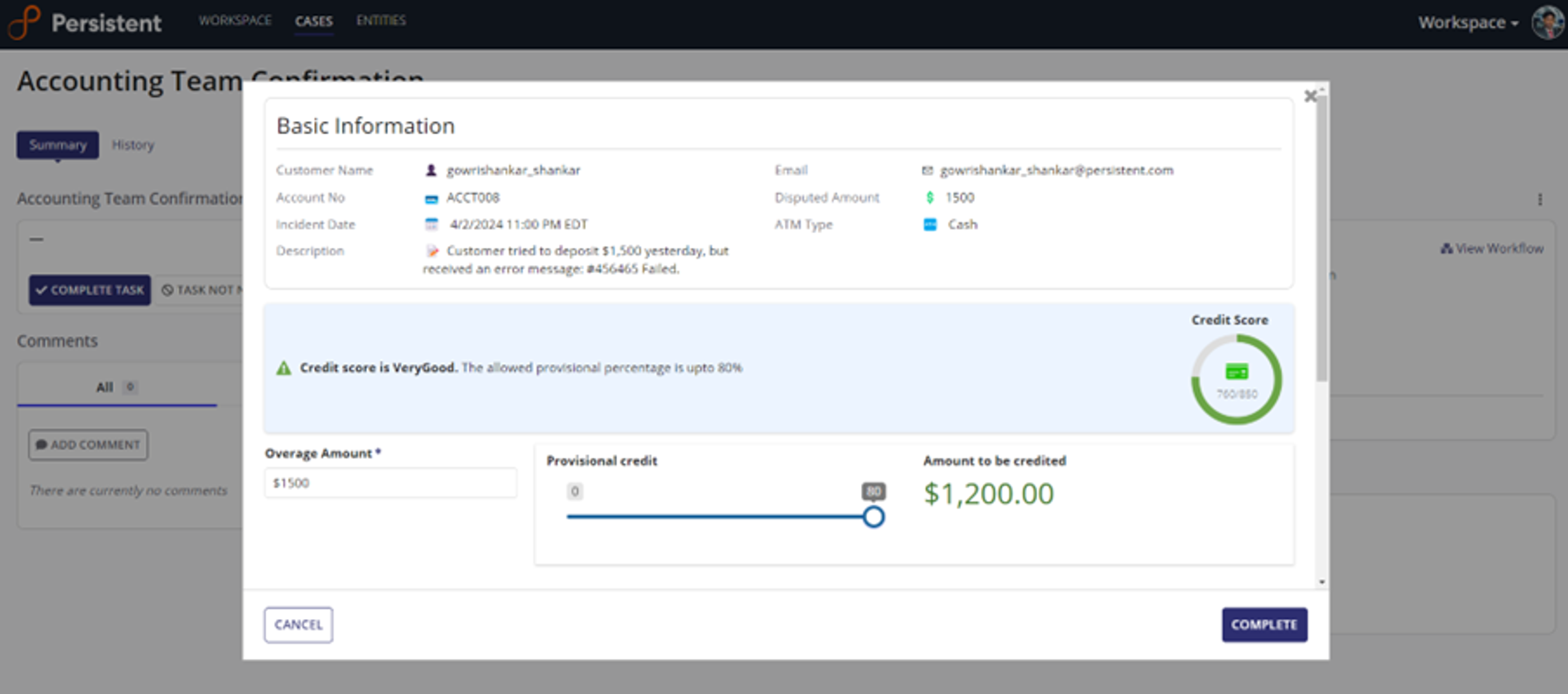 CaseAssist screenshot 5