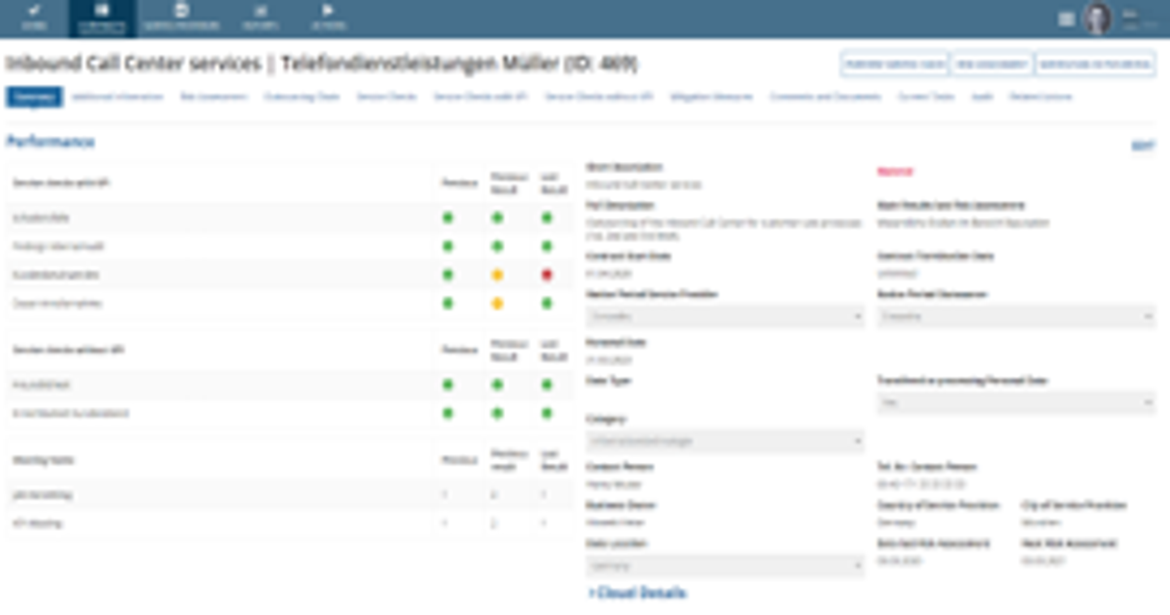 Outsourcing Management System screenshot 3