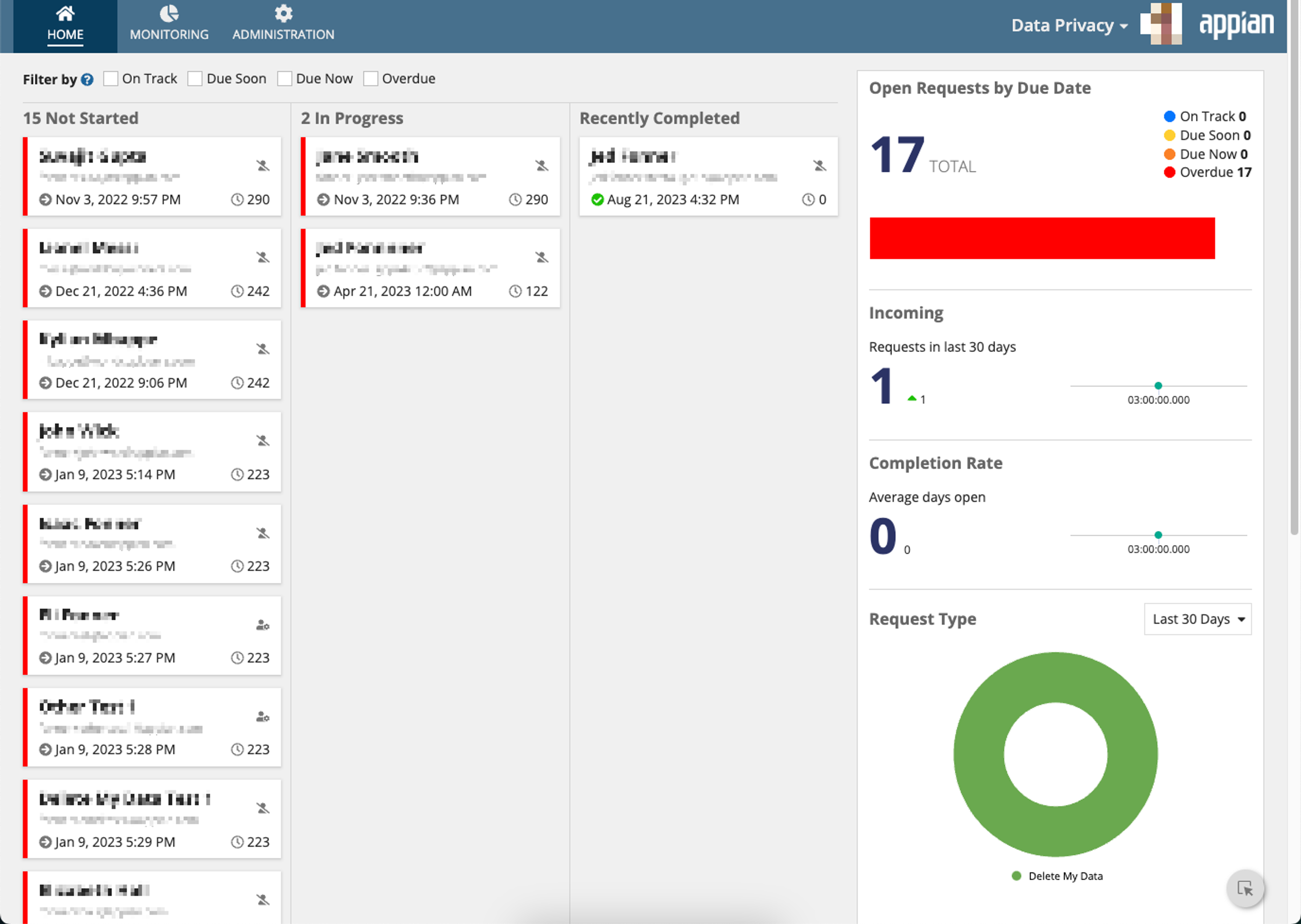 Appian Data Privacy screenshot 6