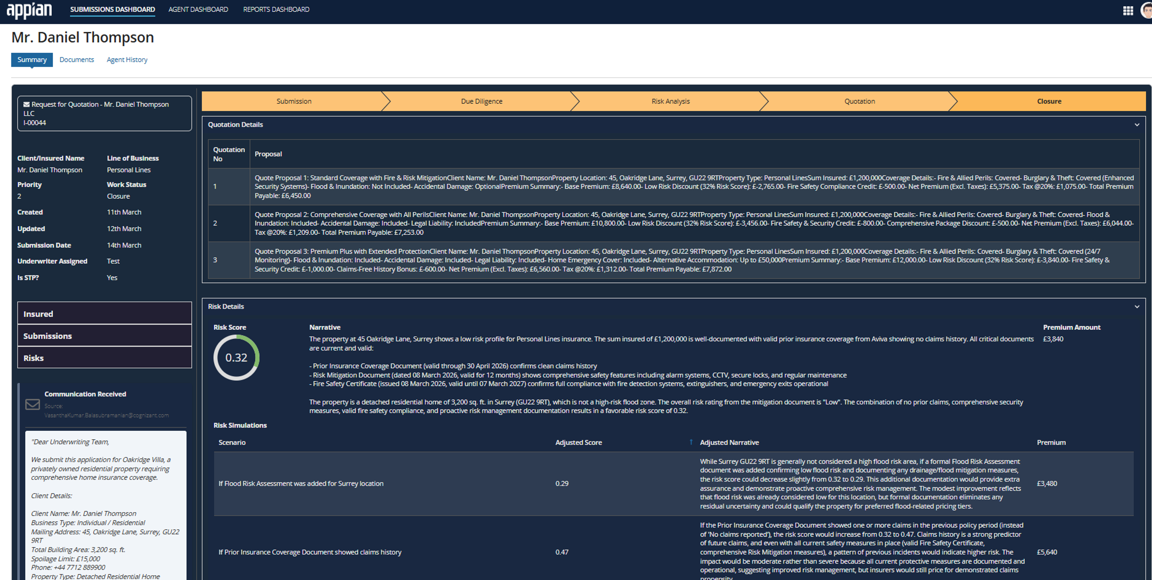 Property and Casualty Underwriting Accelerator  screenshot 4