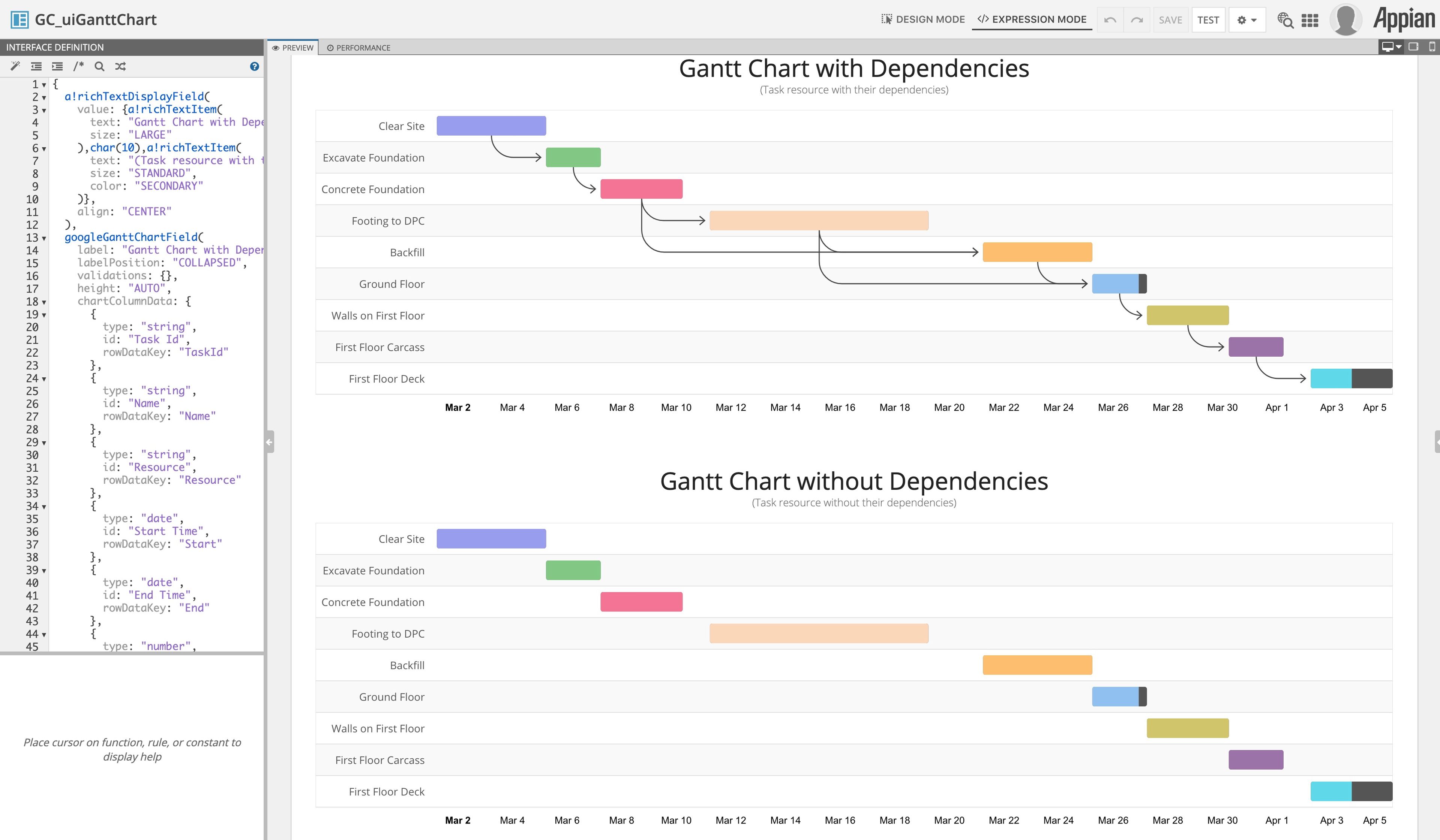 Google Charts Component Plug-in screenshot 6