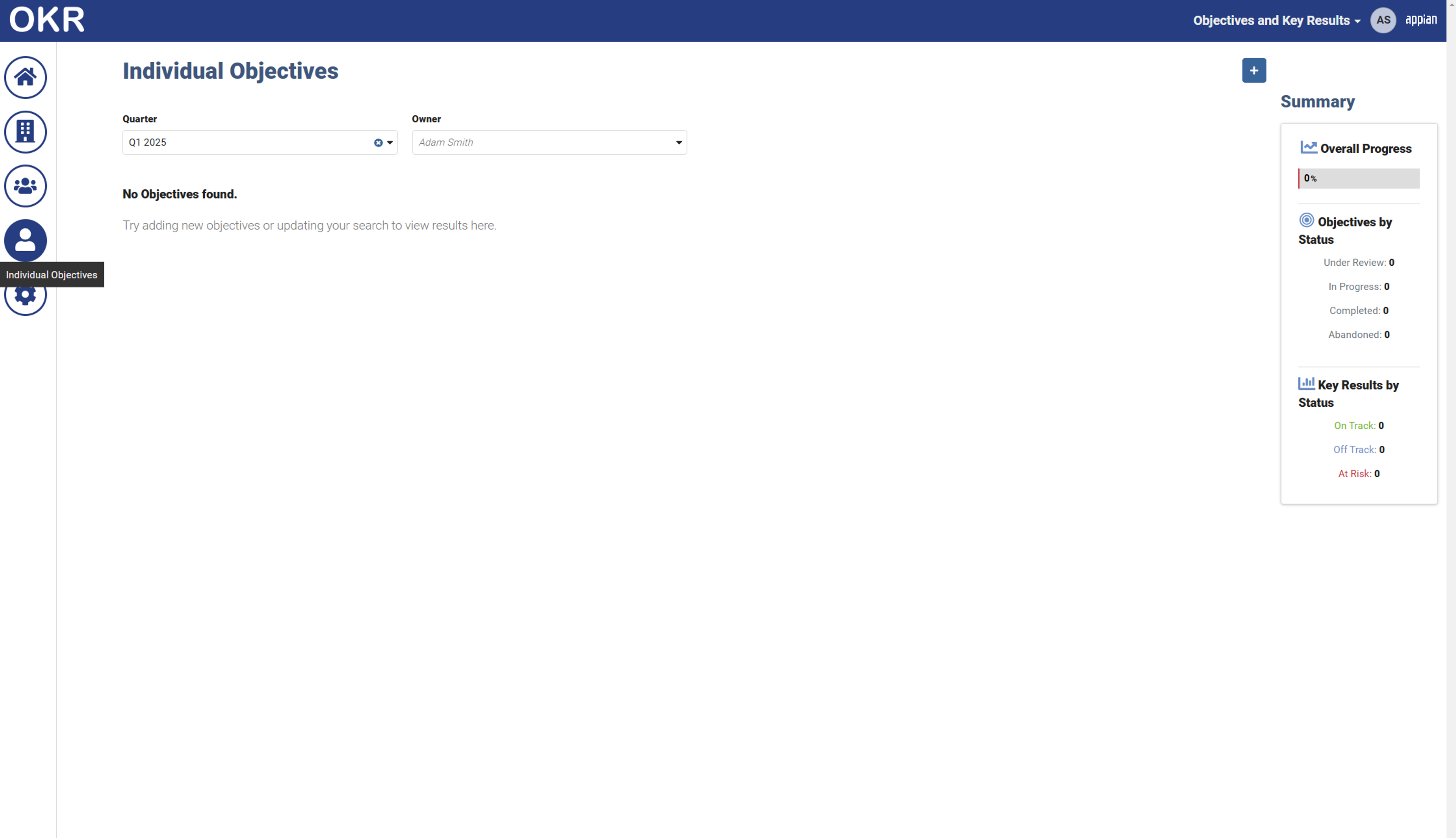 Objective and Key Results (OKR) Application screenshot 7
