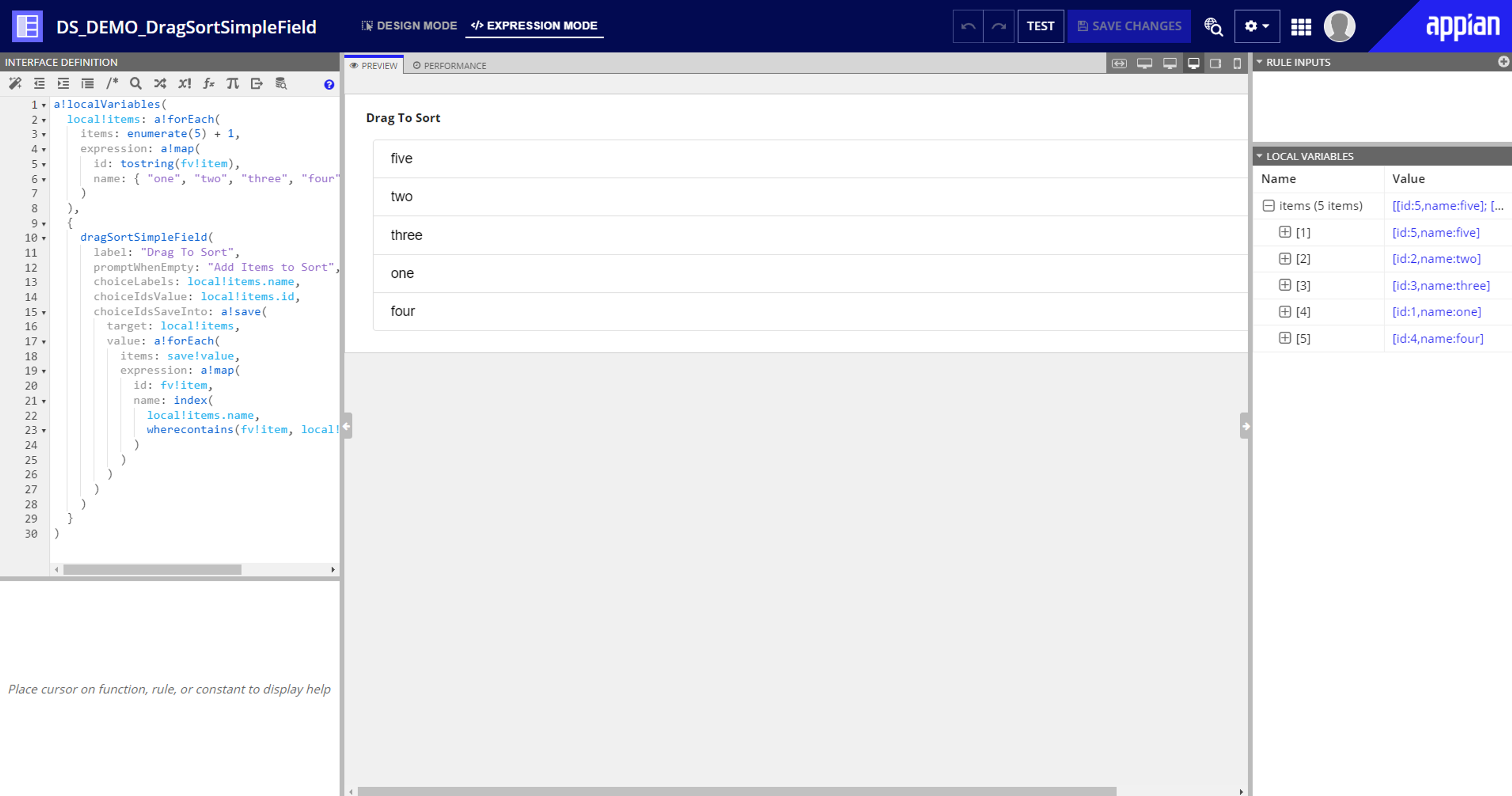 Drag Sort screenshot 2
