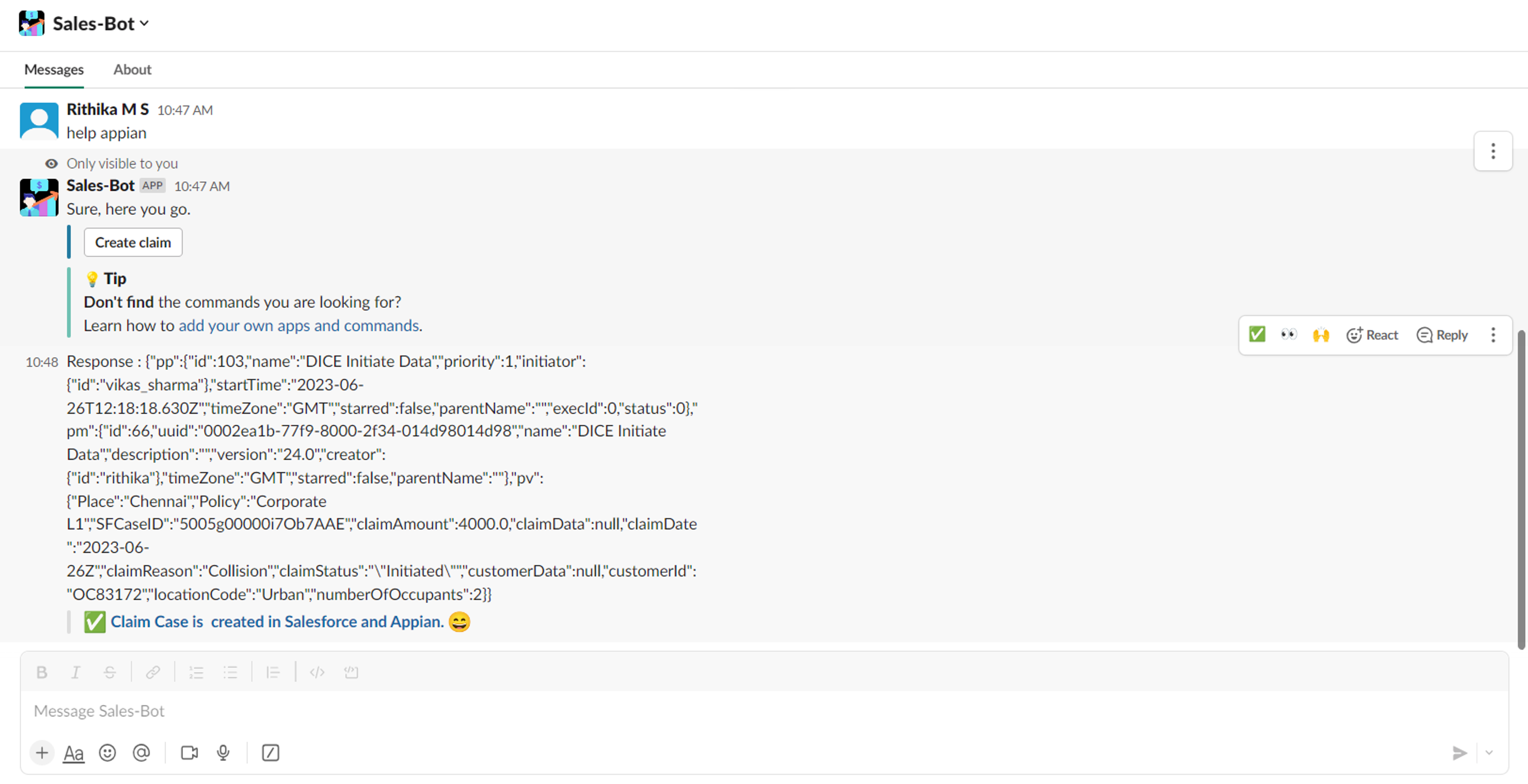 HCLTECWorkatoConnector screenshot 5