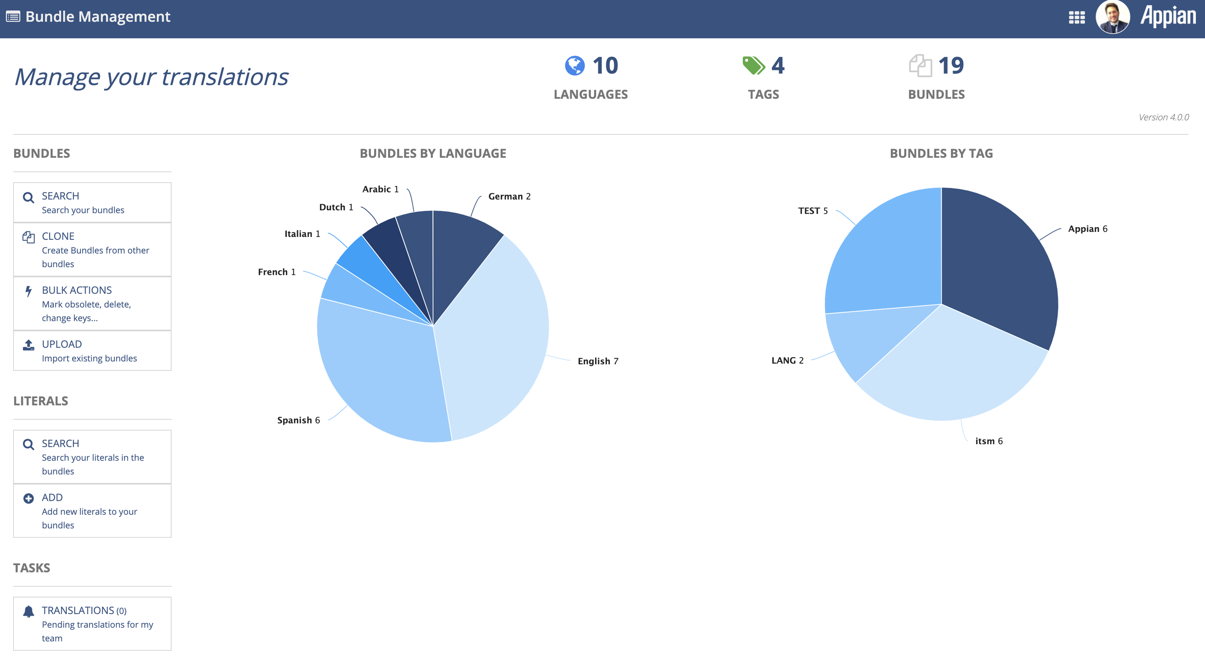 Bundle Management screenshot 1
