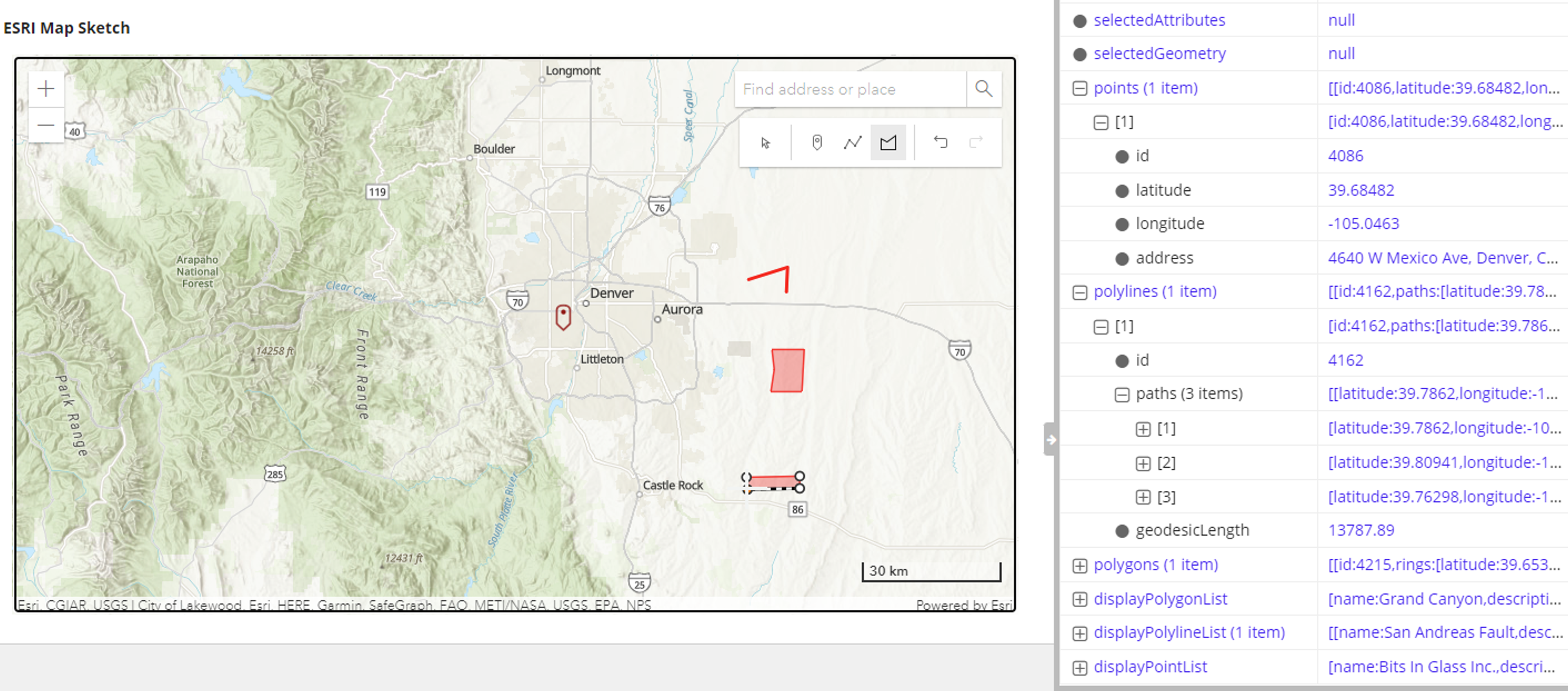 esriMapSketchField screenshot 1