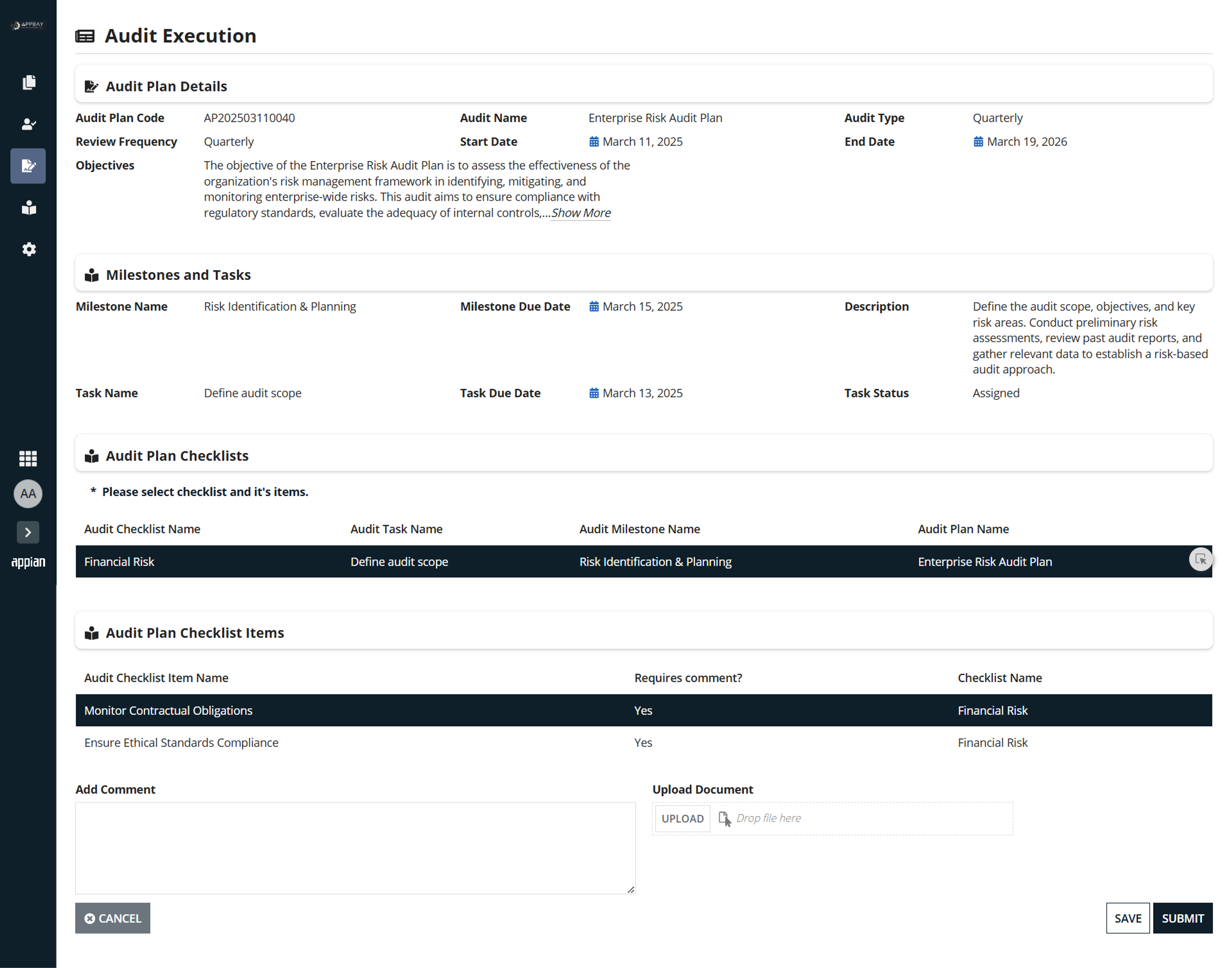 Appbay Audit IQ screenshot 3