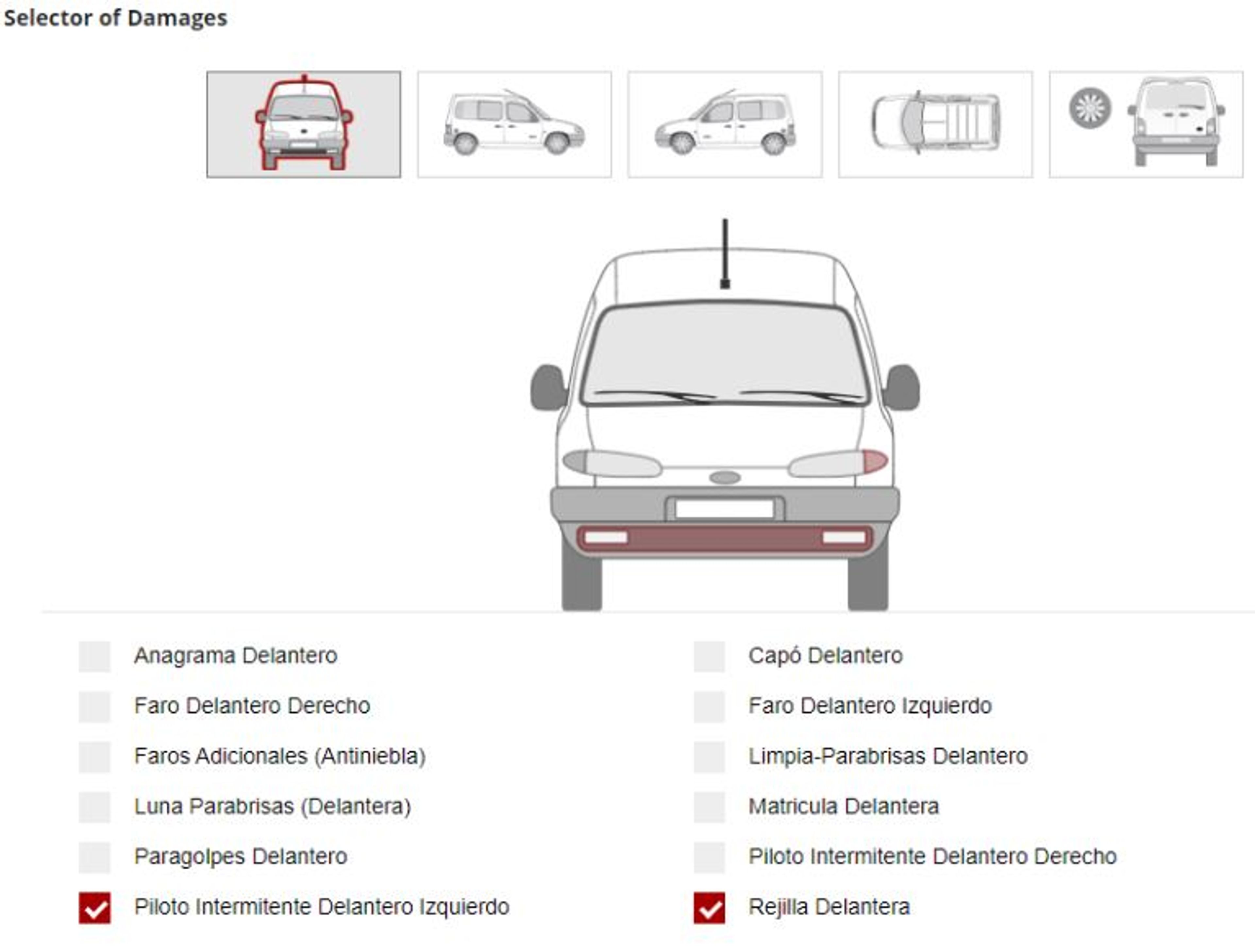 Damage Selector screenshot 3