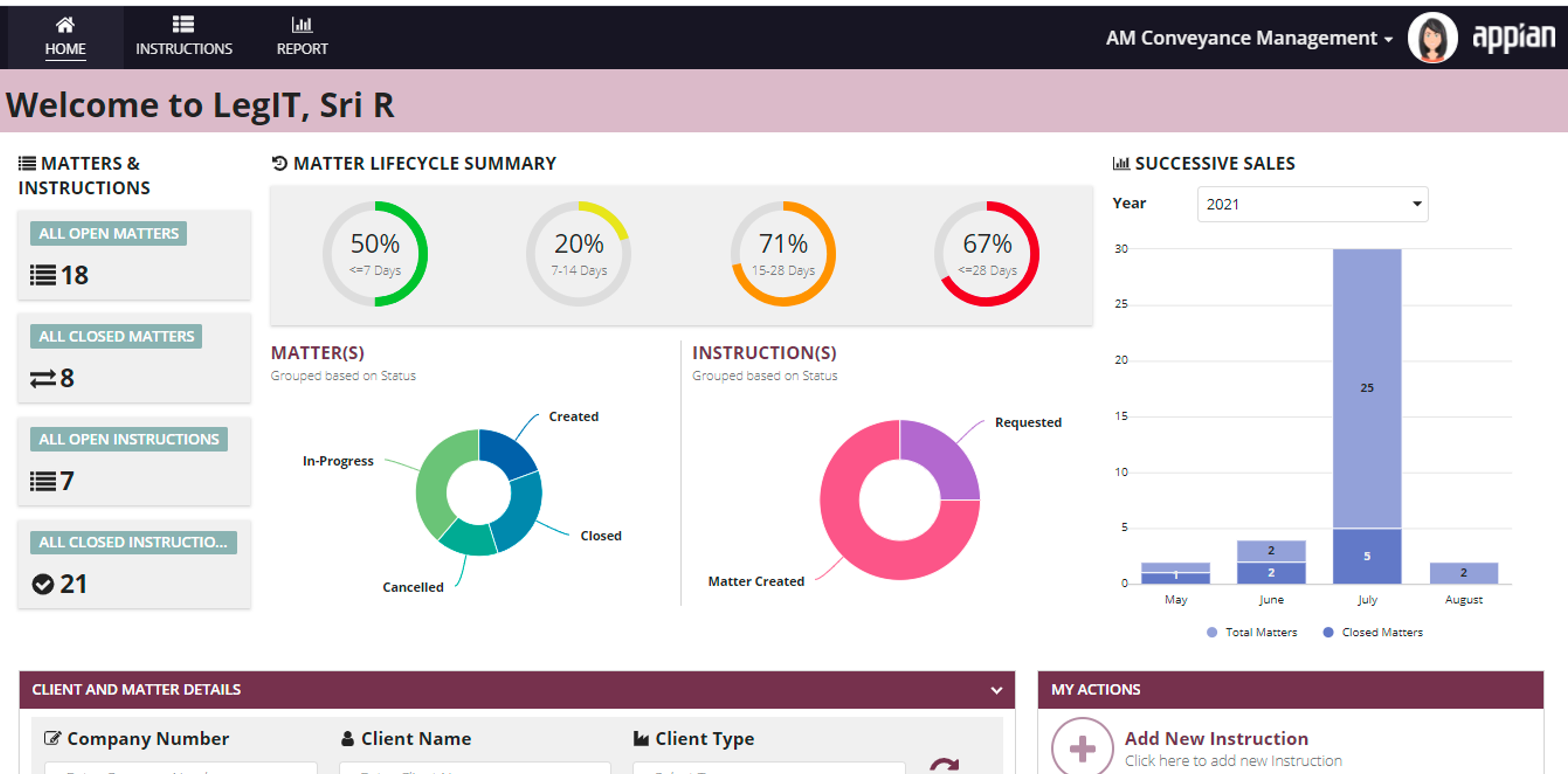 Conveyance Management screenshot 1