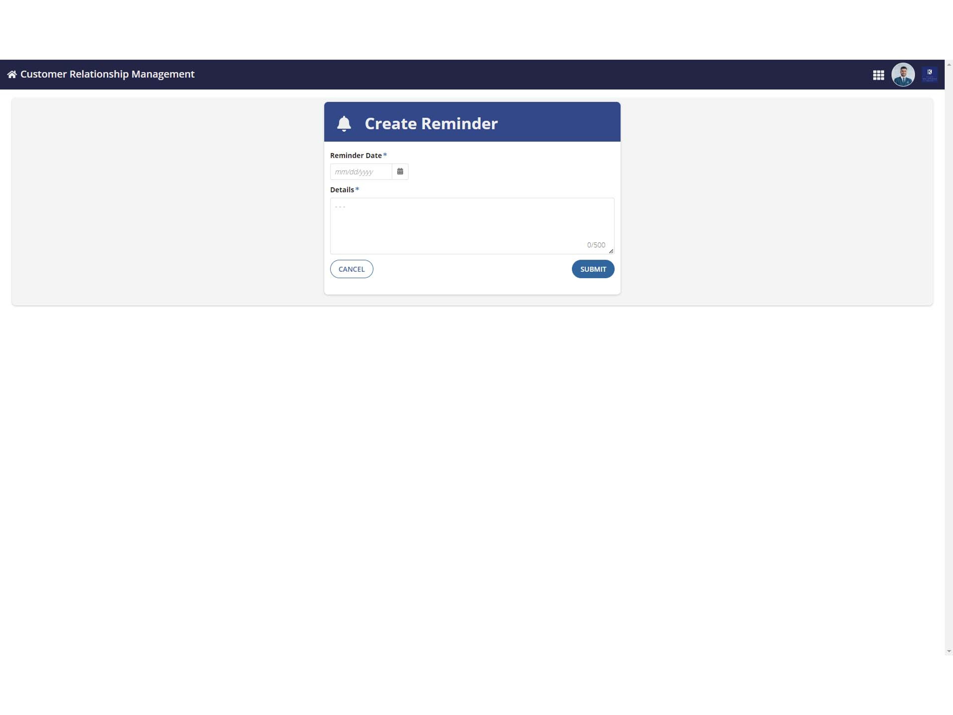 Kilby Solutions' Customer Relationship Manager Application screenshot 5