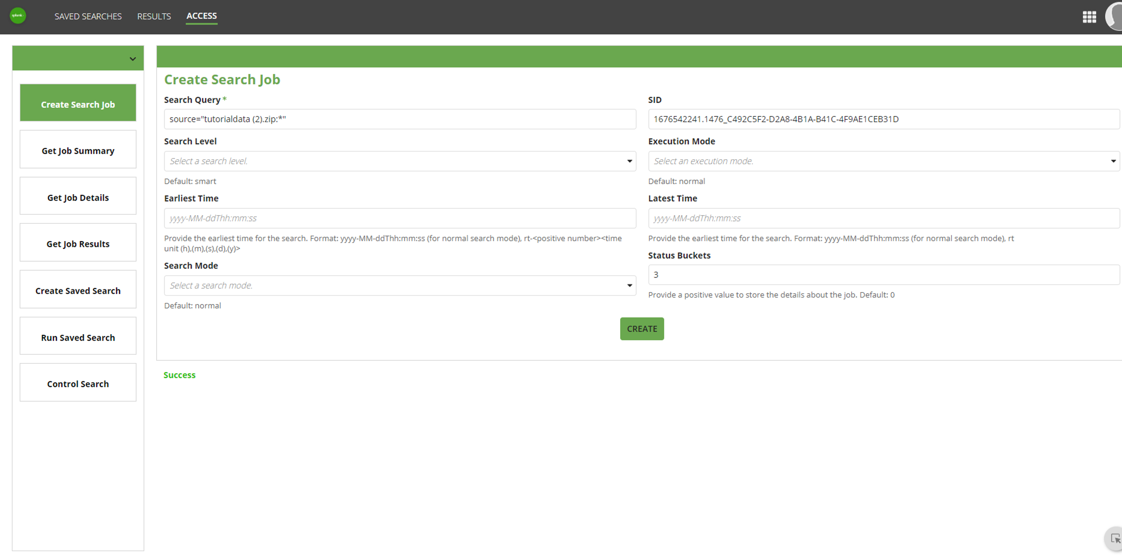 Splunk Connected System screenshot 2