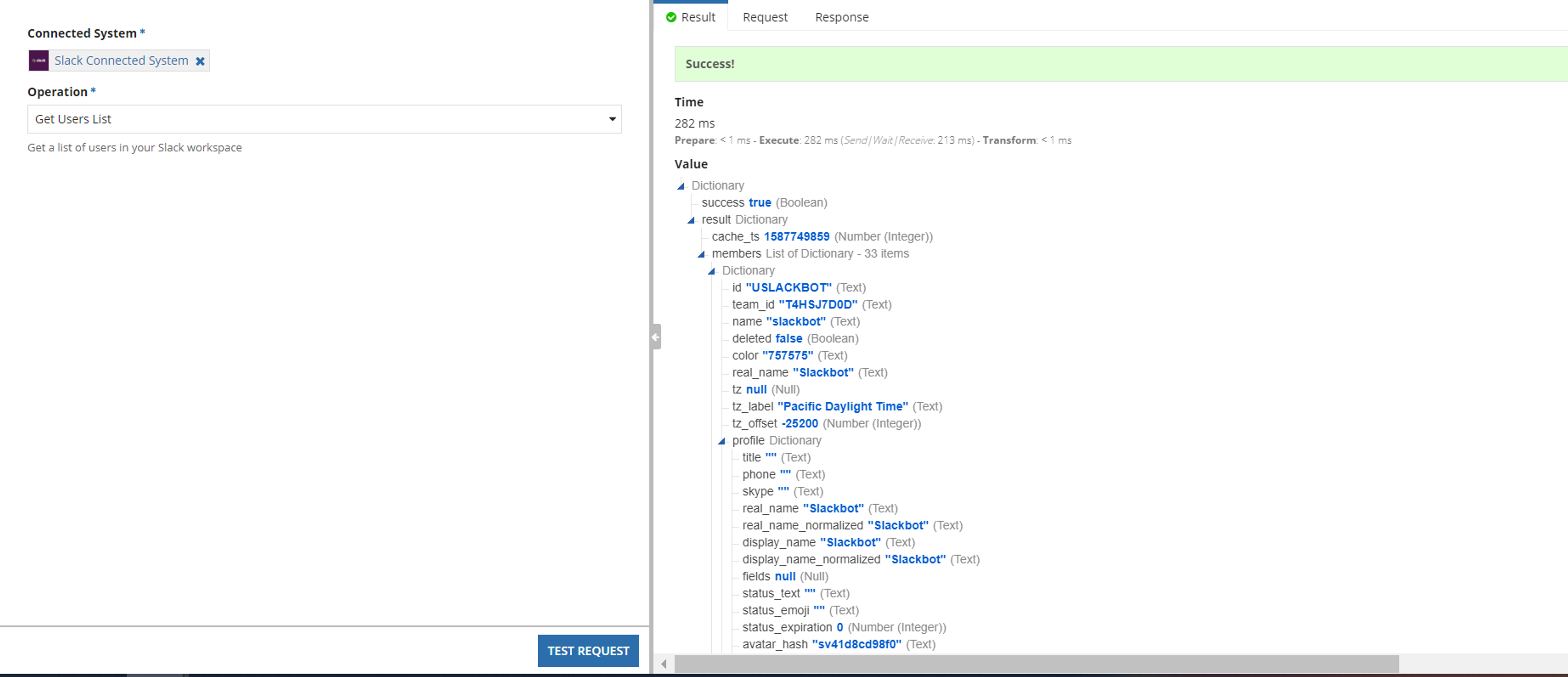 Slack Connected System (Zimpatica) screenshot 1